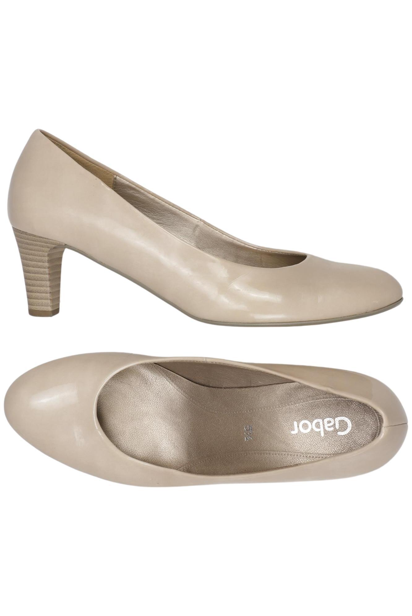 

Gabor Damen Pumps, beige, Gr. 5.5