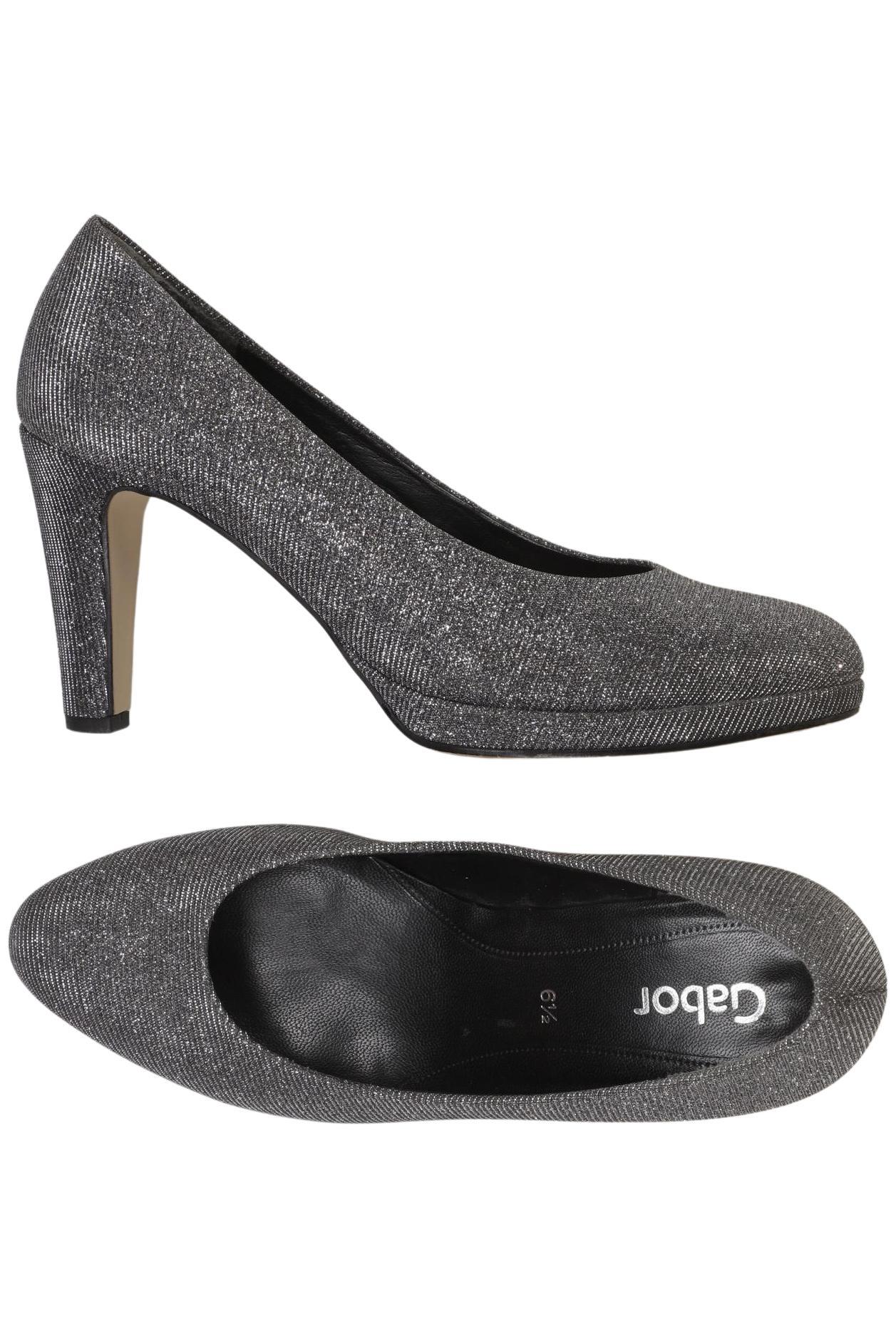 

Gabor Damen Pumps, silber, Gr. 6.5