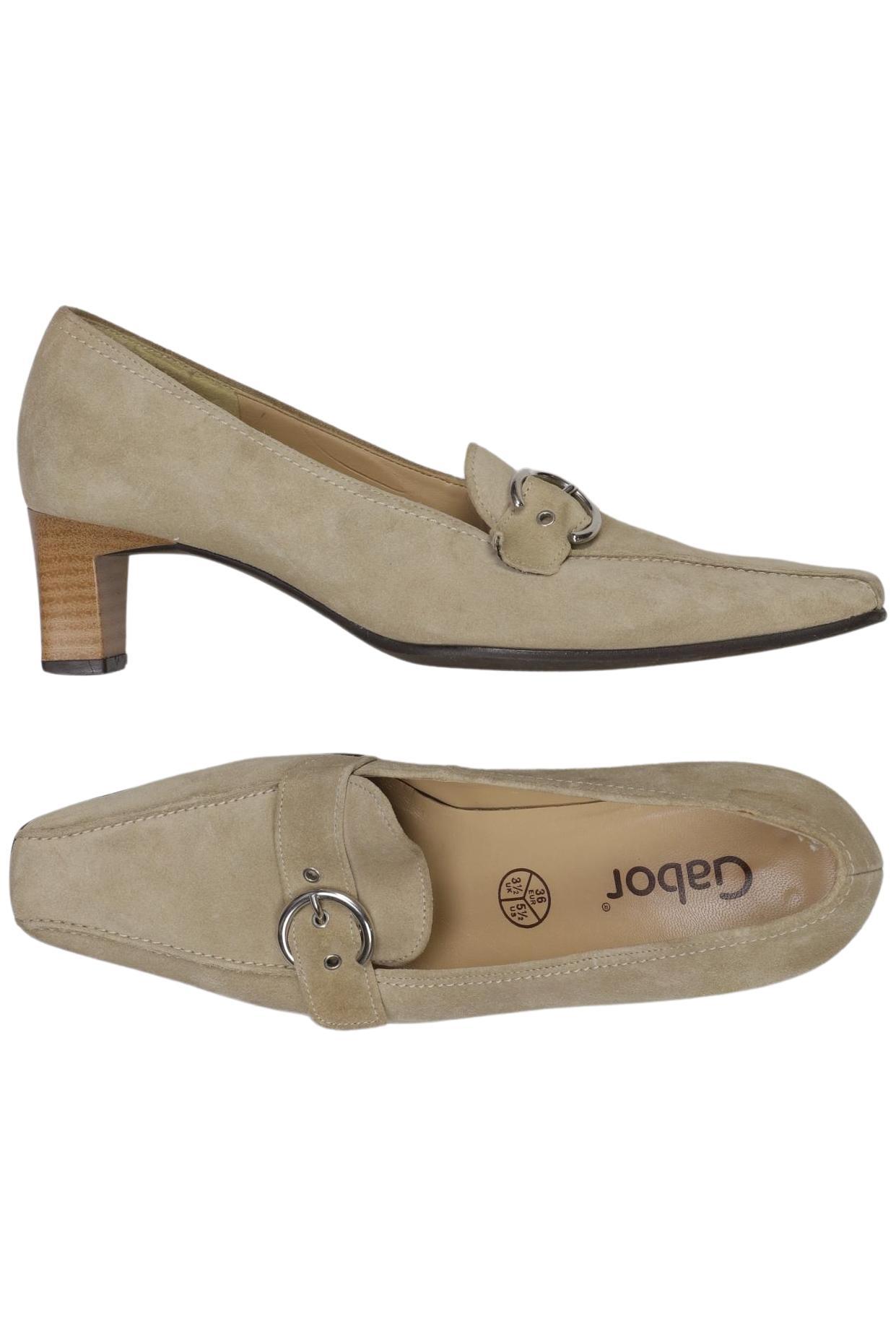 

Gabor Damen Pumps, beige, Gr. 36