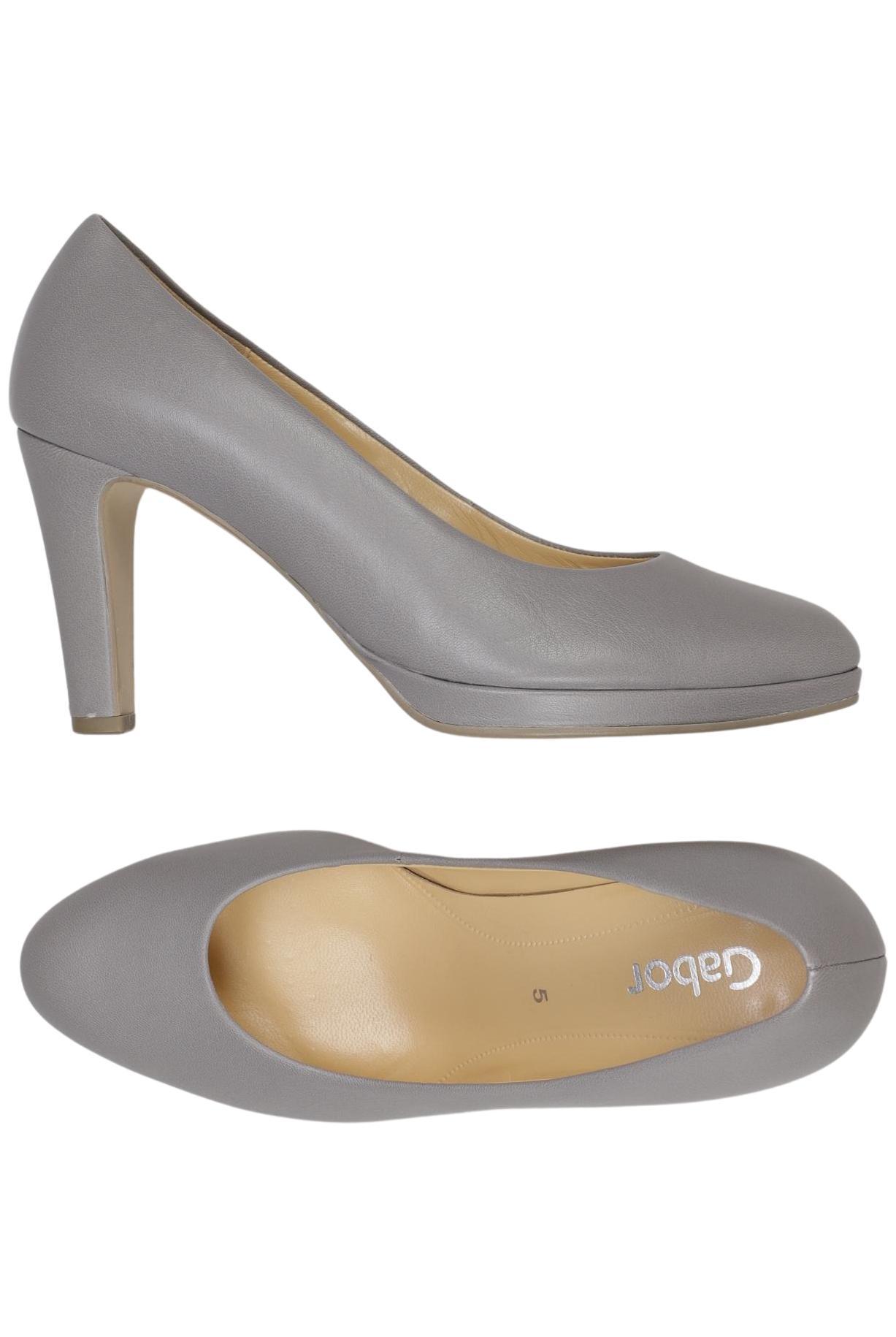 

Gabor Damen Pumps, grau, Gr. 5