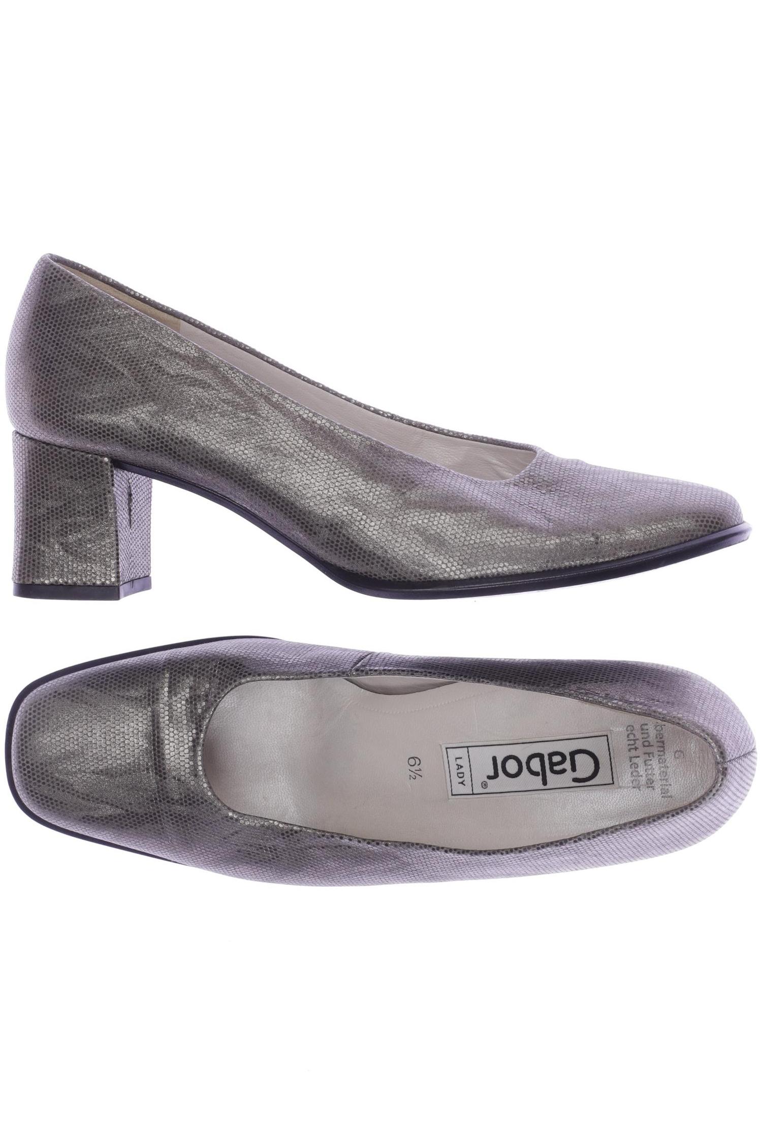 

Gabor Damen Pumps, grau, Gr. 6.5