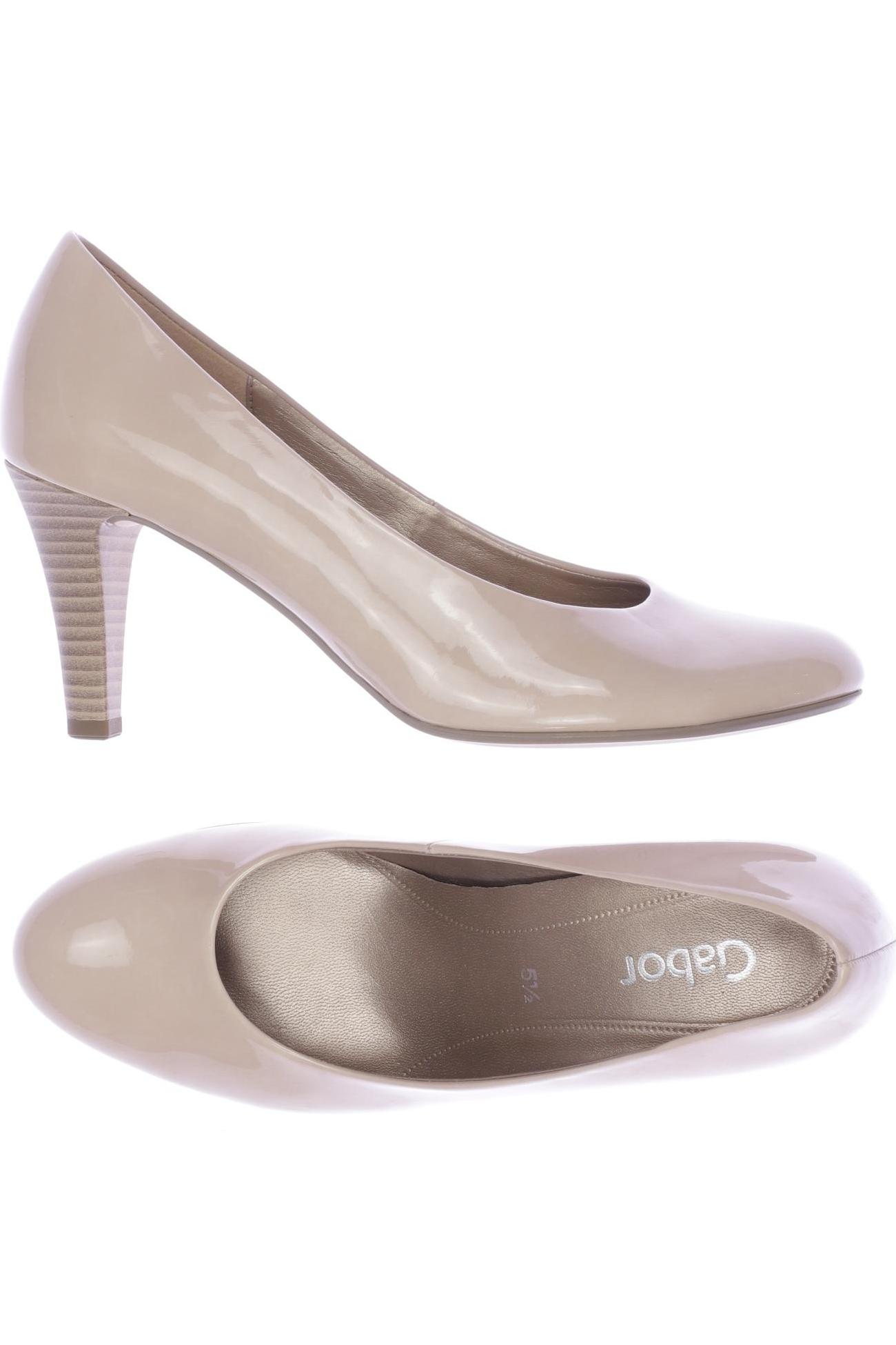 

Gabor Damen Pumps, beige, Gr. 5.5