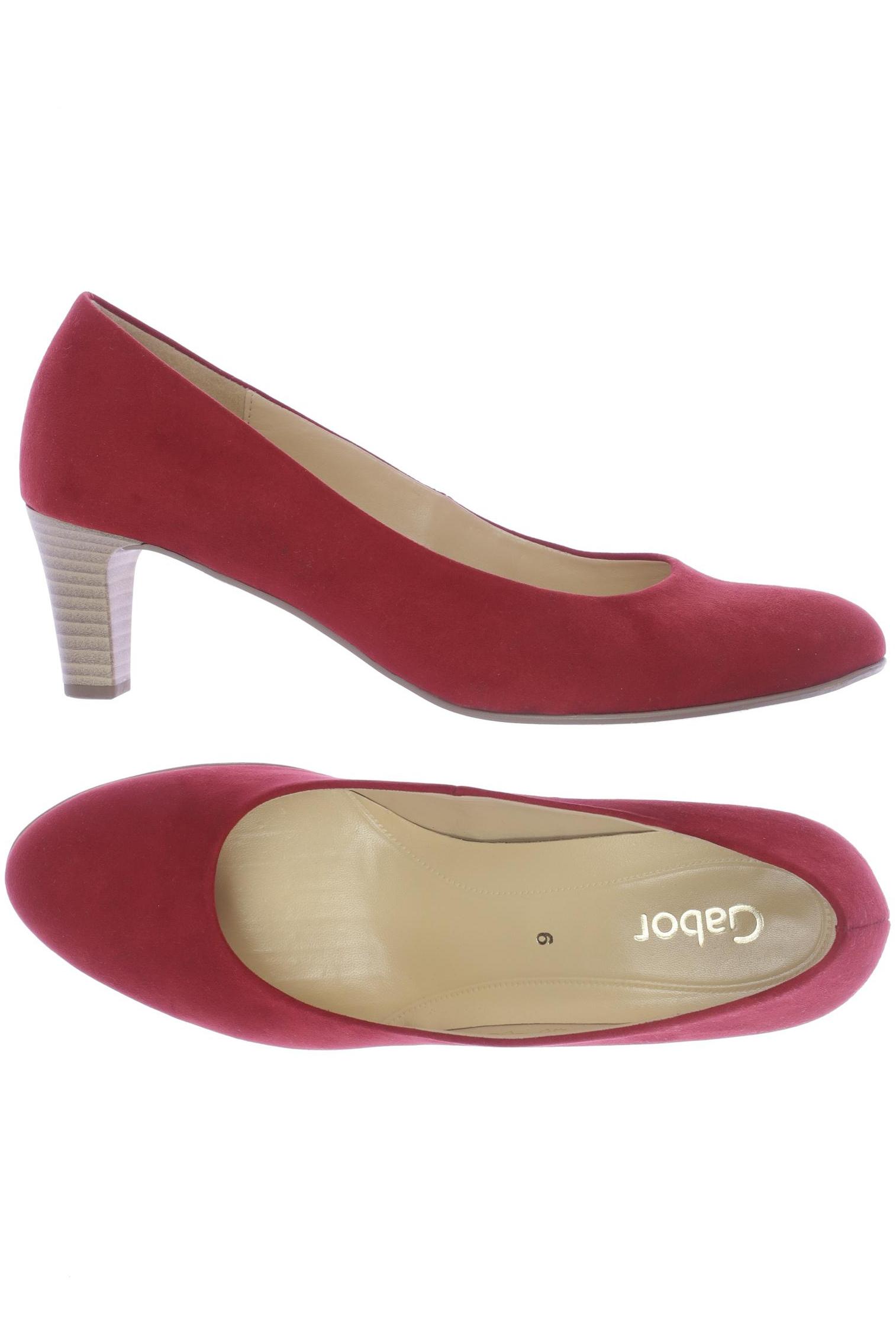 

Gabor Damen Pumps, rot, Gr. 6