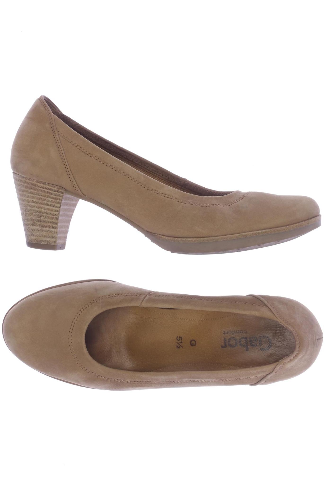 

Gabor Damen Pumps, beige, Gr. 5.5