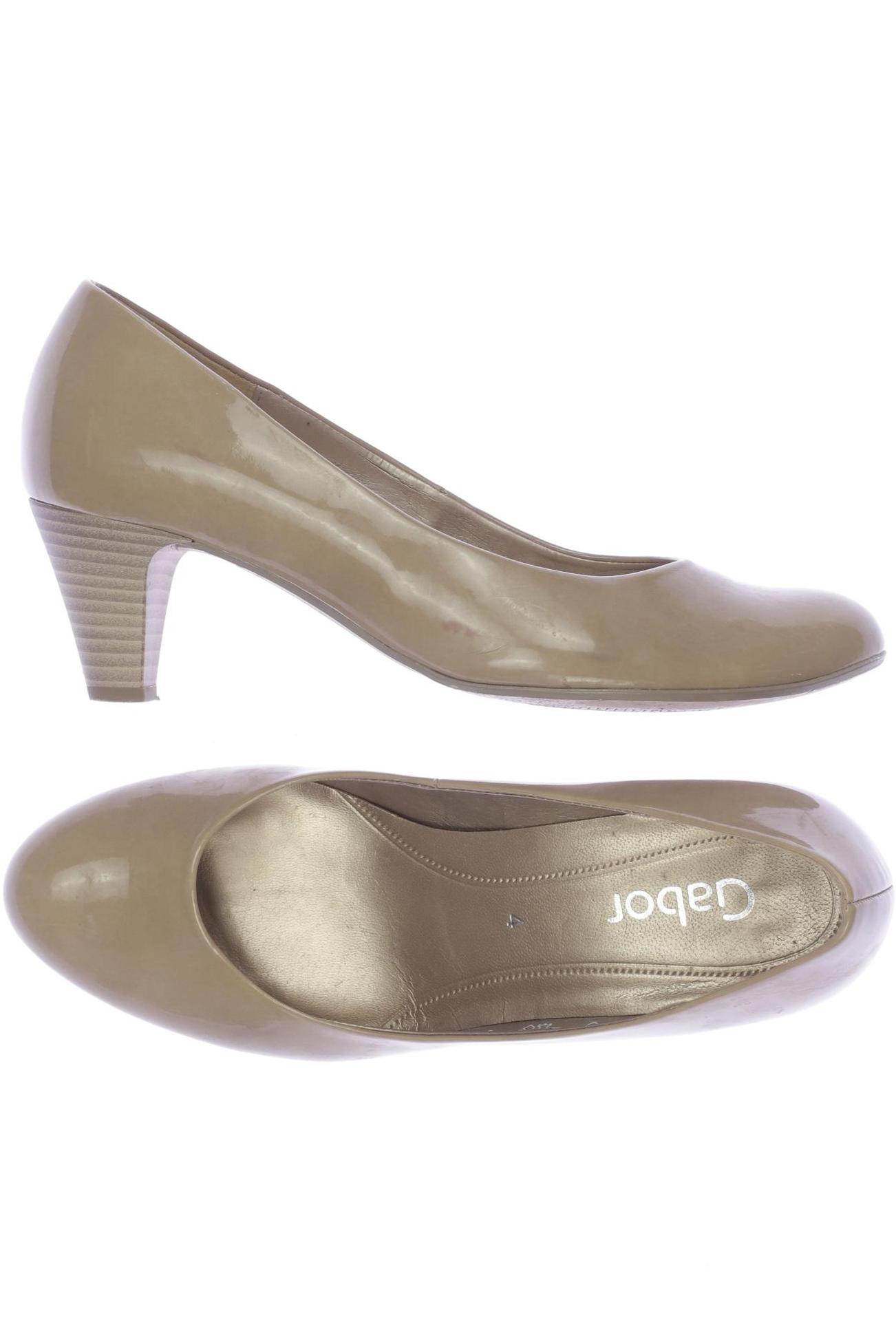 

Gabor Damen Pumps, beige, Gr. 4
