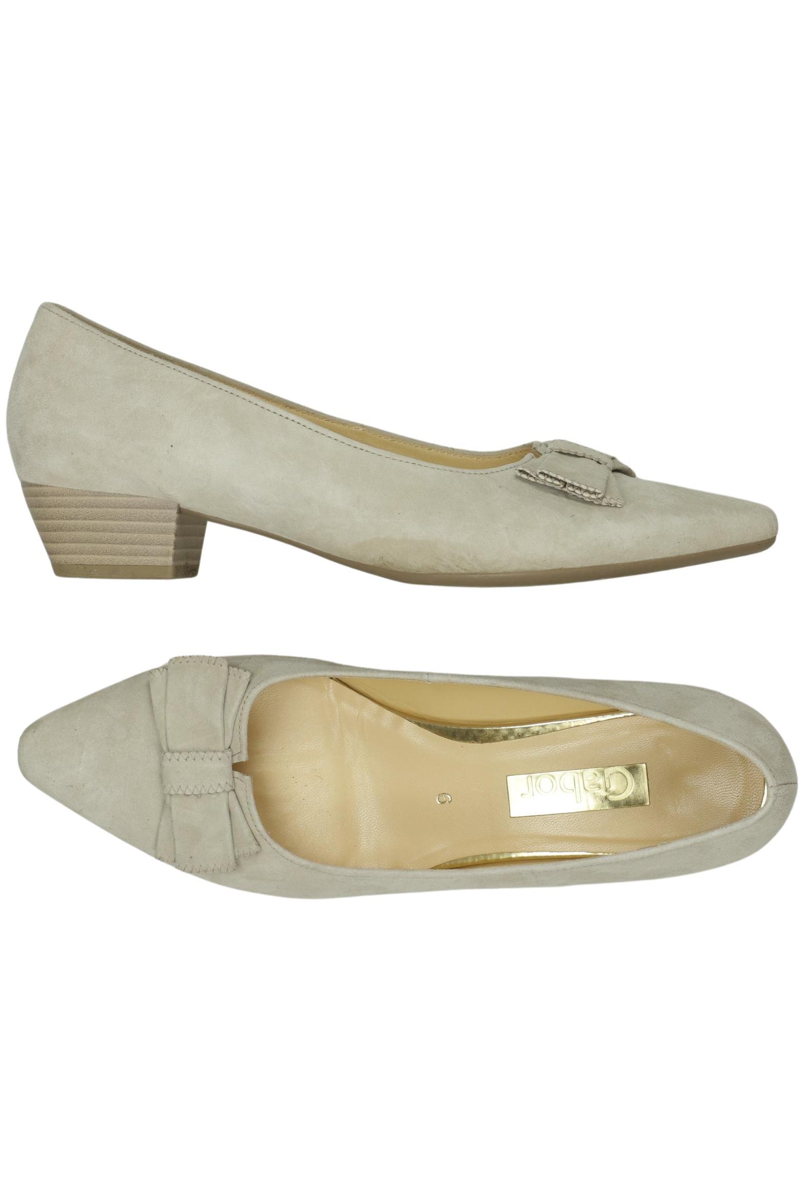 

Gabor Damen Pumps, beige, Gr. 6