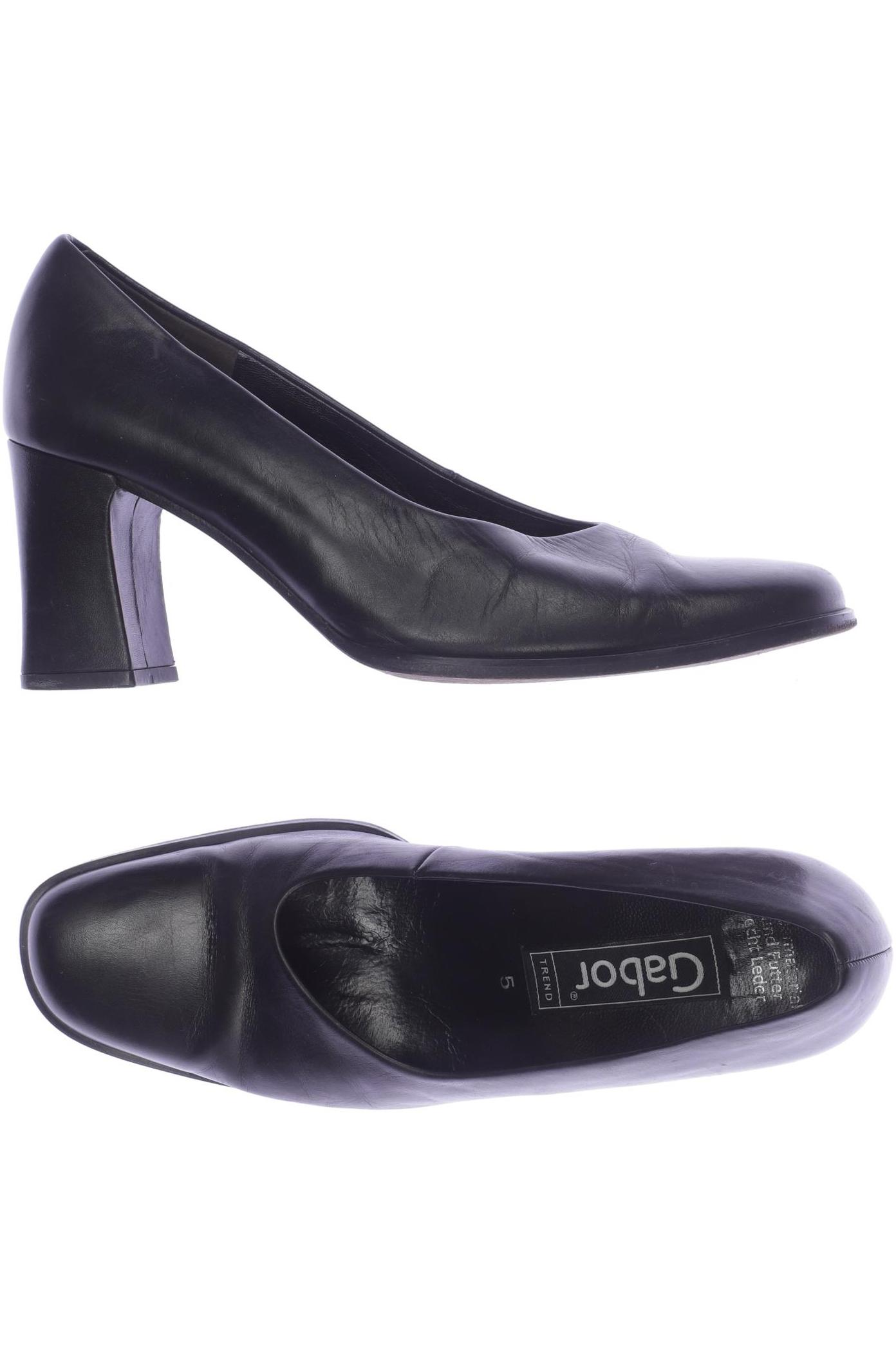 

Gabor Damen Pumps, schwarz, Gr. 5