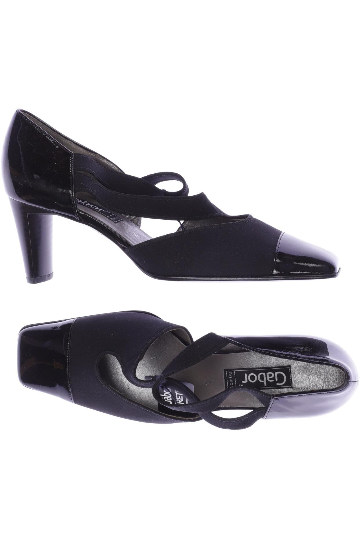 

Gabor Damen Pumps, schwarz, Gr. 4
