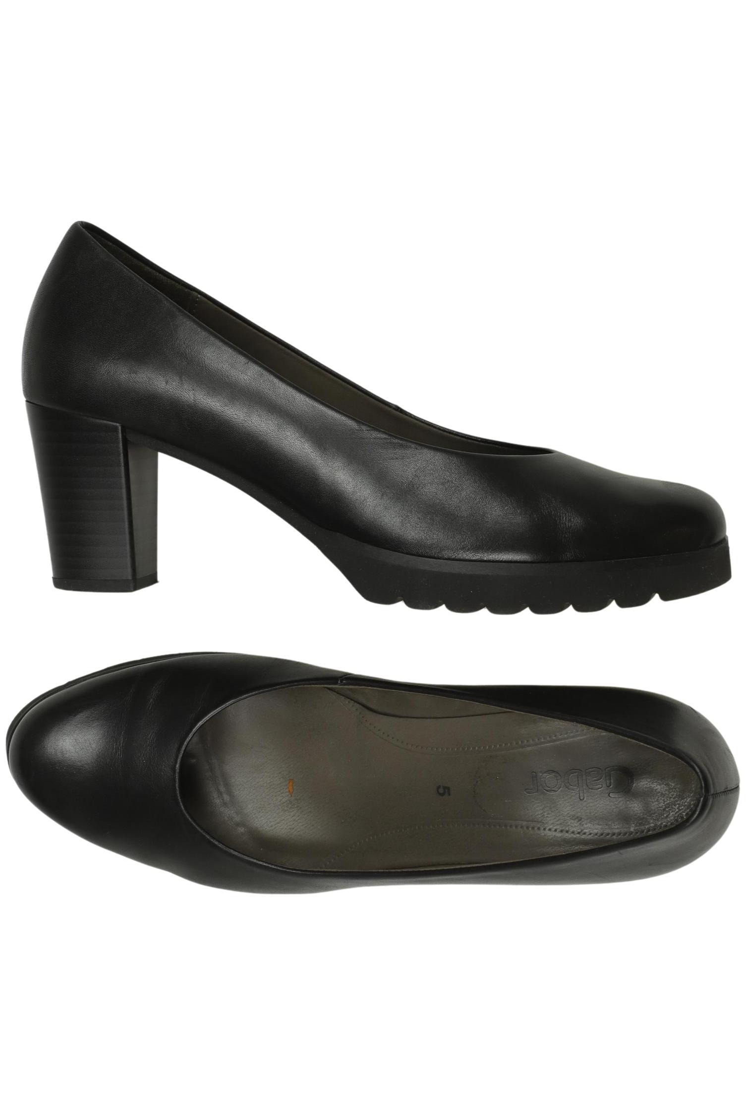 

Gabor Damen Pumps, schwarz, Gr. 5