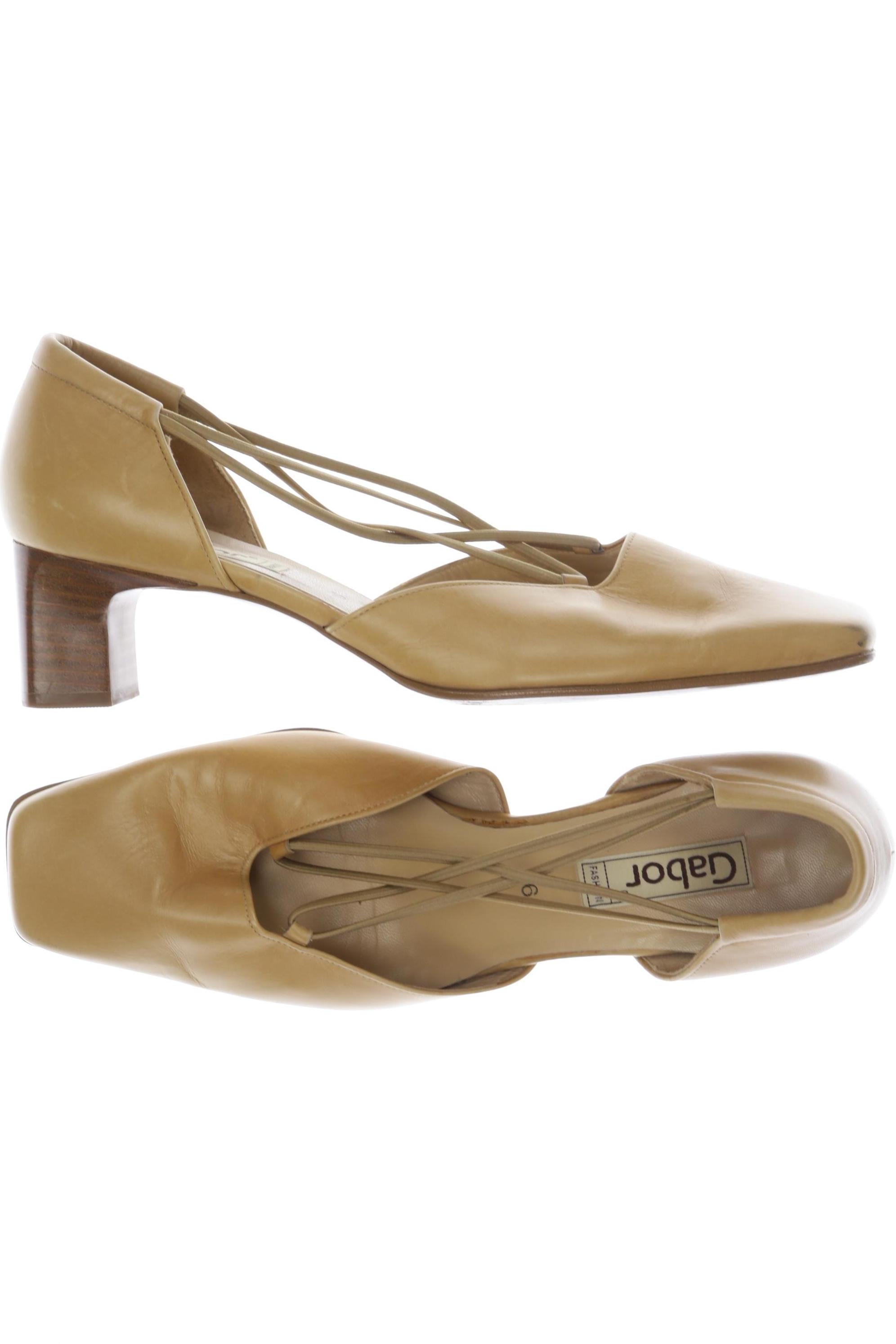 

Gabor Damen Pumps, beige, Gr. 6