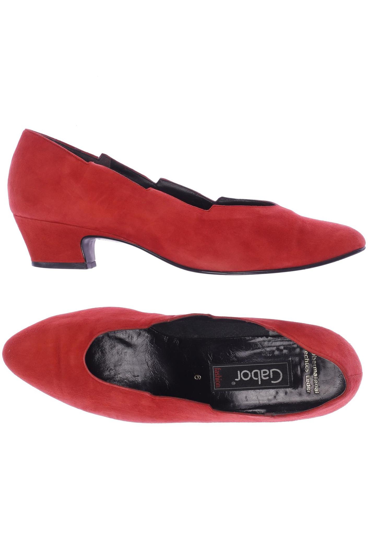

Gabor Damen Pumps, rot, Gr. 6
