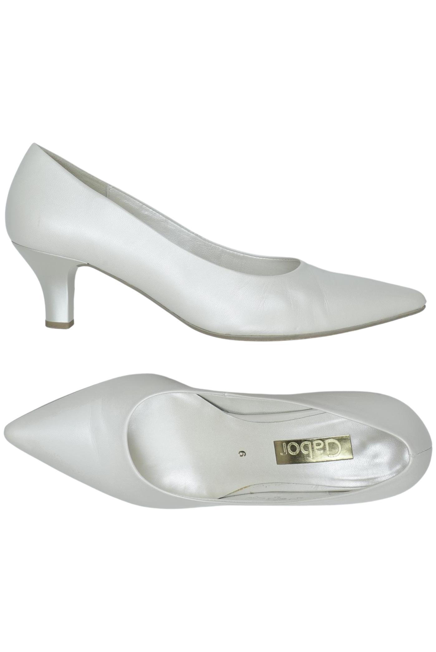 

Gabor Damen Pumps, weiß, Gr. 6