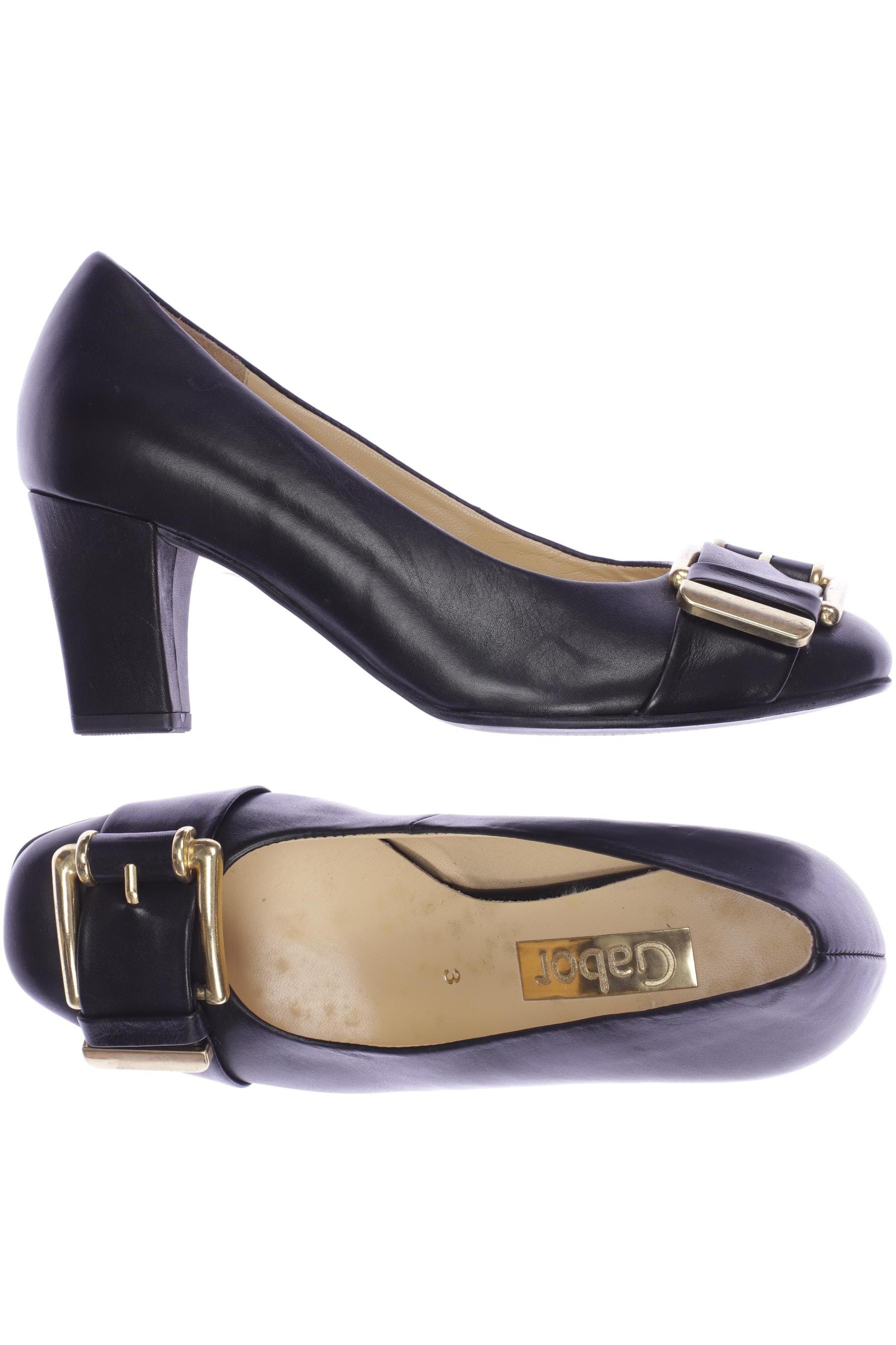 

Gabor Damen Pumps, schwarz, Gr. 3