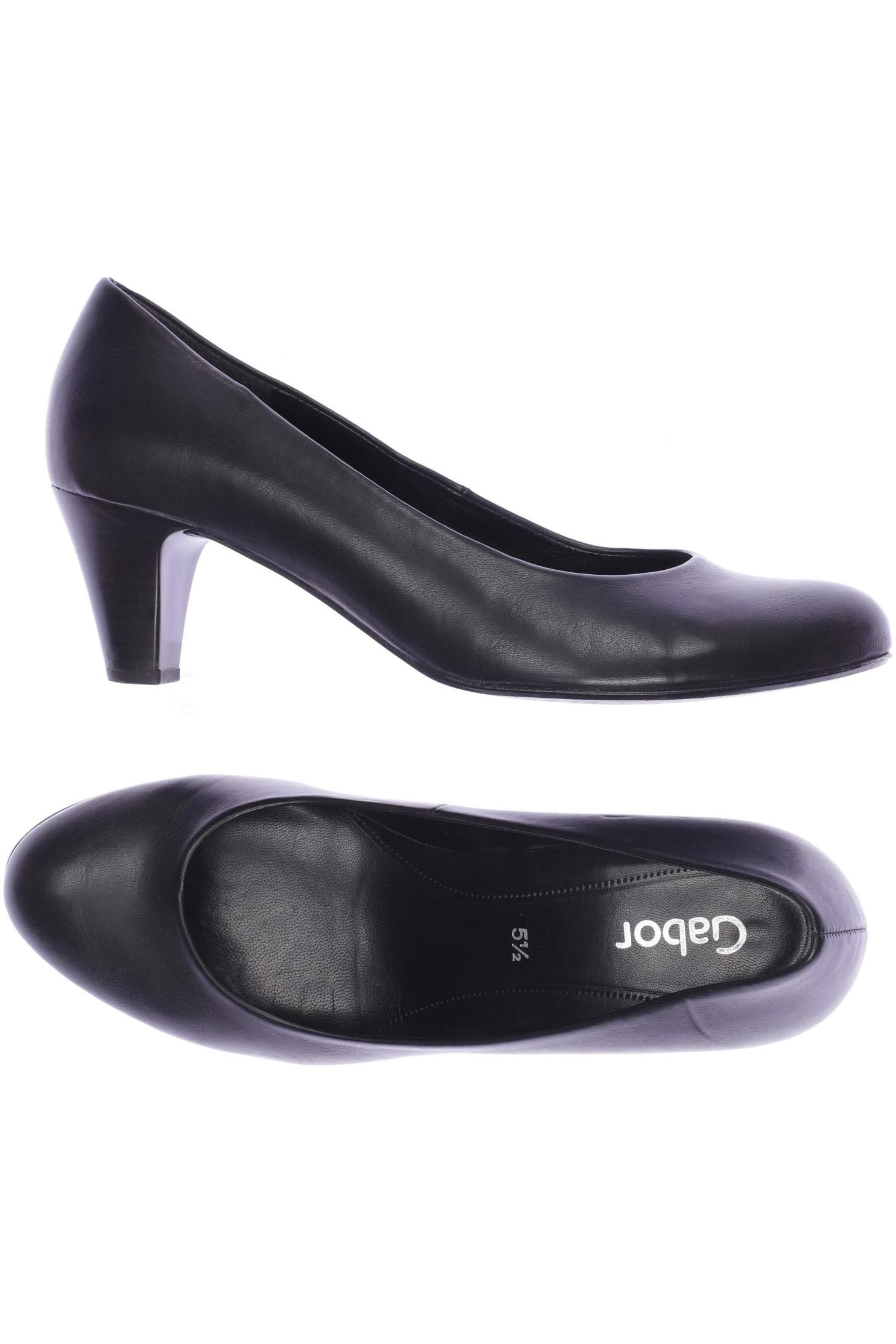 

Gabor Damen Pumps, schwarz, Gr. 5.5