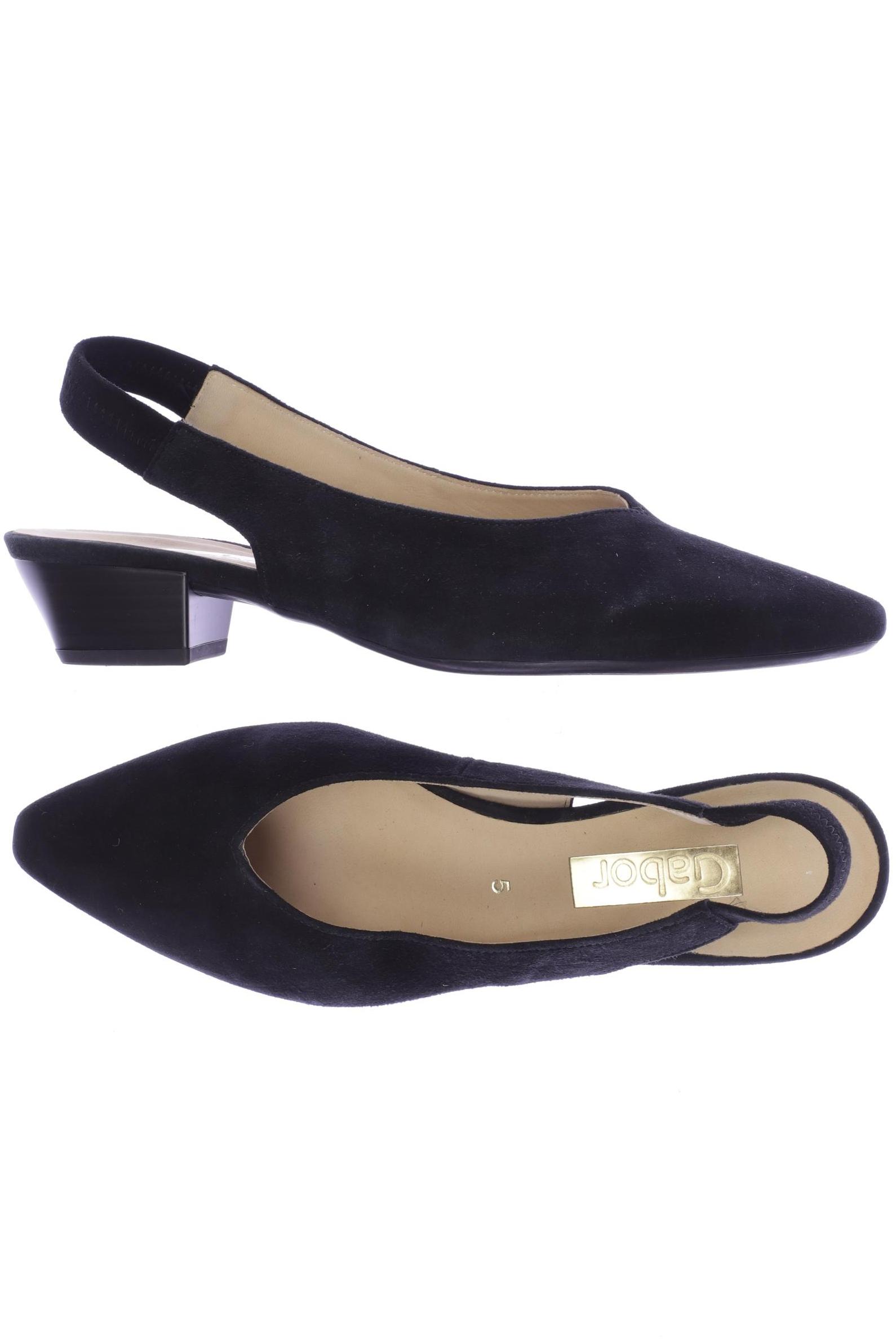

Gabor Damen Pumps, schwarz, Gr. 5