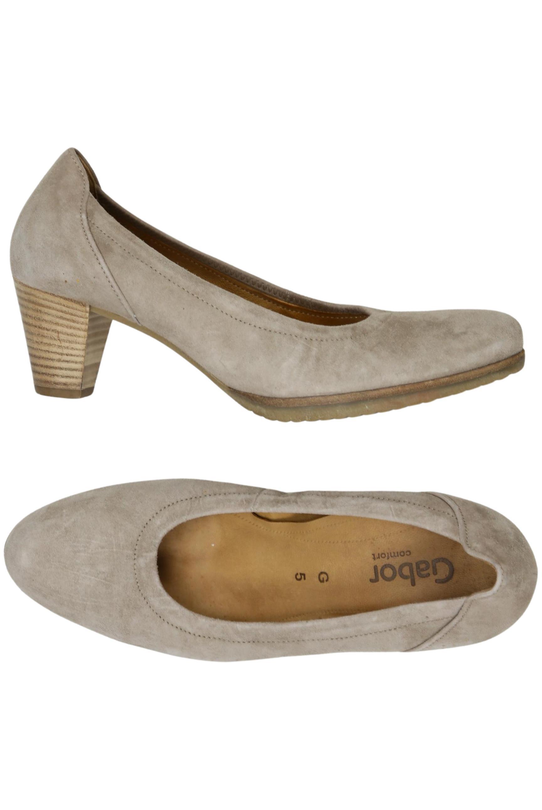 

Gabor Damen Pumps, beige, Gr. 5
