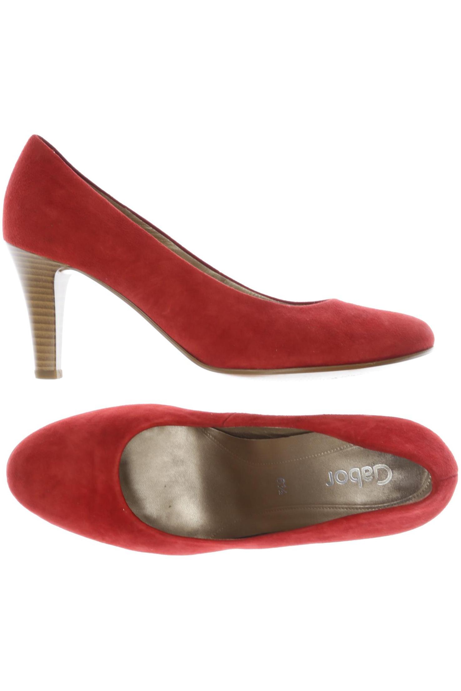 

Gabor Damen Pumps, rot, Gr. 6.5