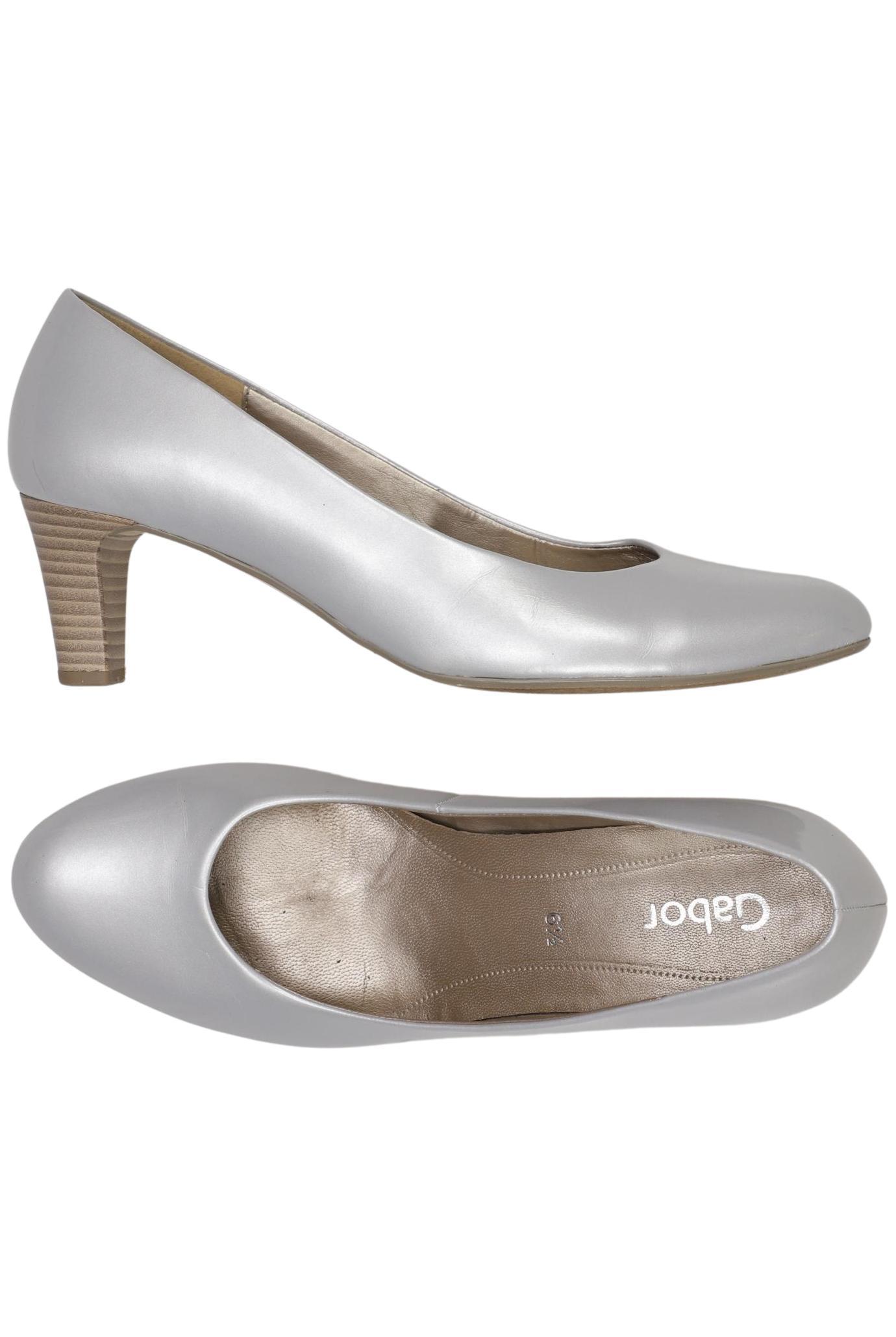 

Gabor Damen Pumps, silber, Gr. 6.5