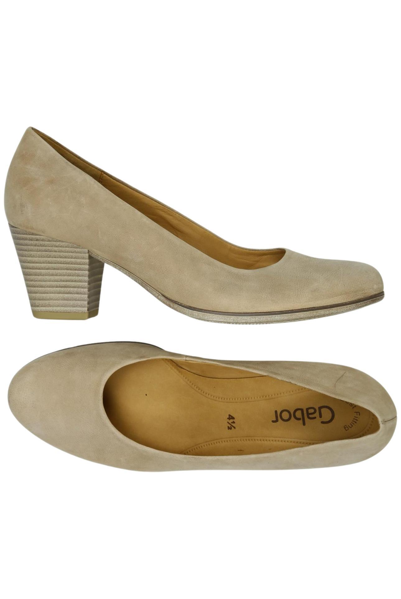 

Gabor Damen Pumps, beige, Gr. 4.5