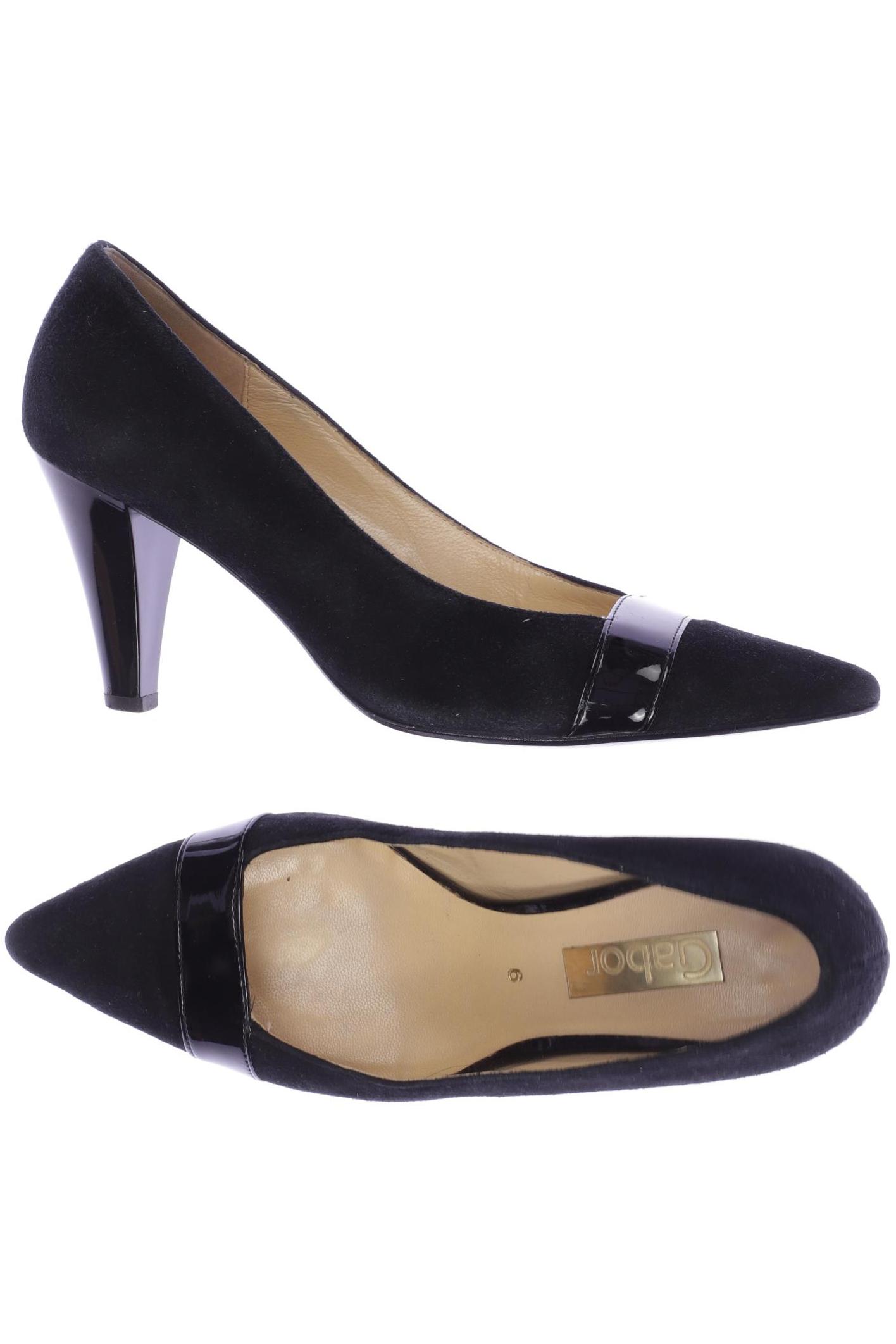 

Gabor Damen Pumps, schwarz, Gr. 6