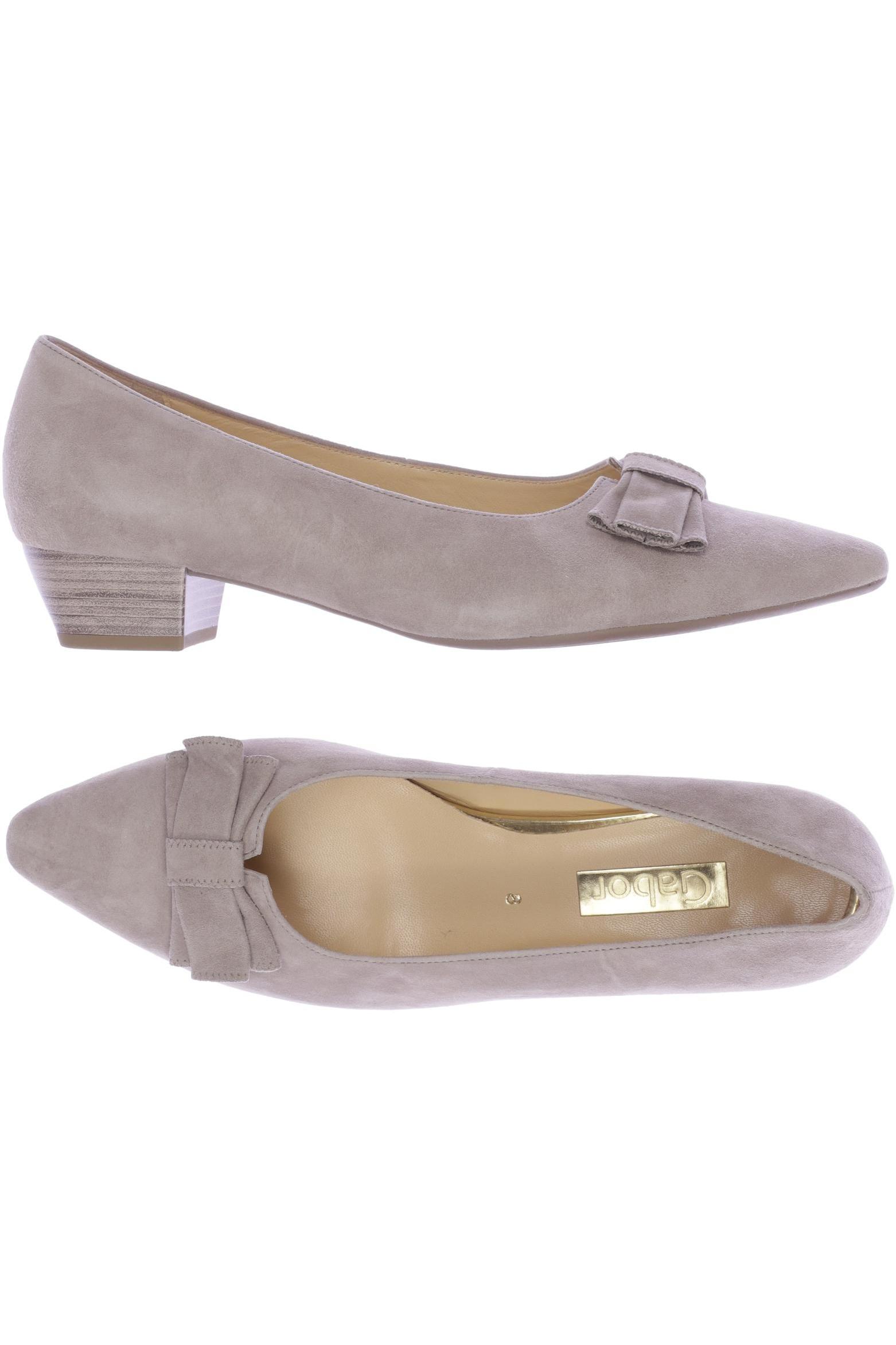 

Gabor Damen Pumps, beige, Gr. 8