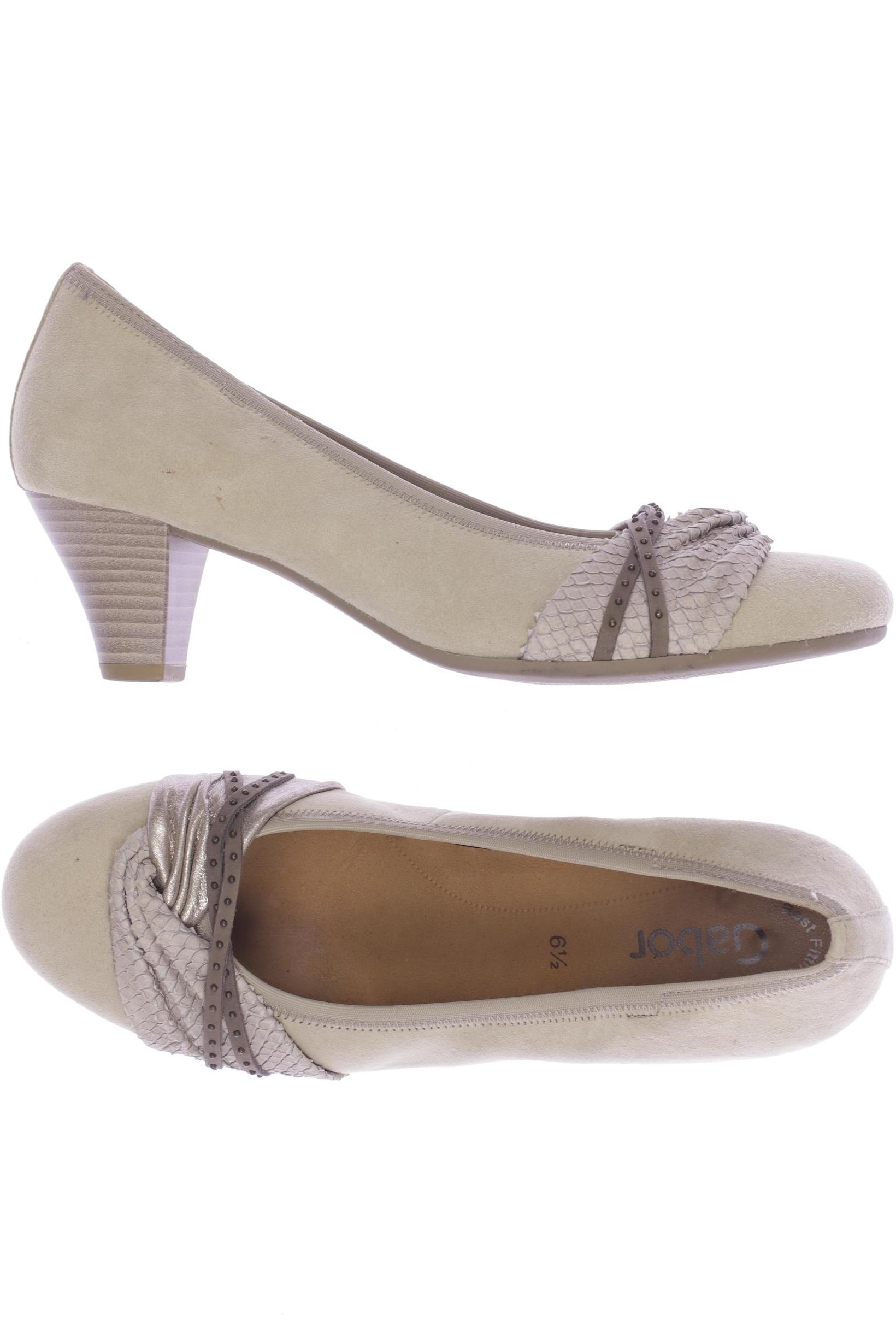 

Gabor Damen Pumps, cremeweiß, Gr. 6.5