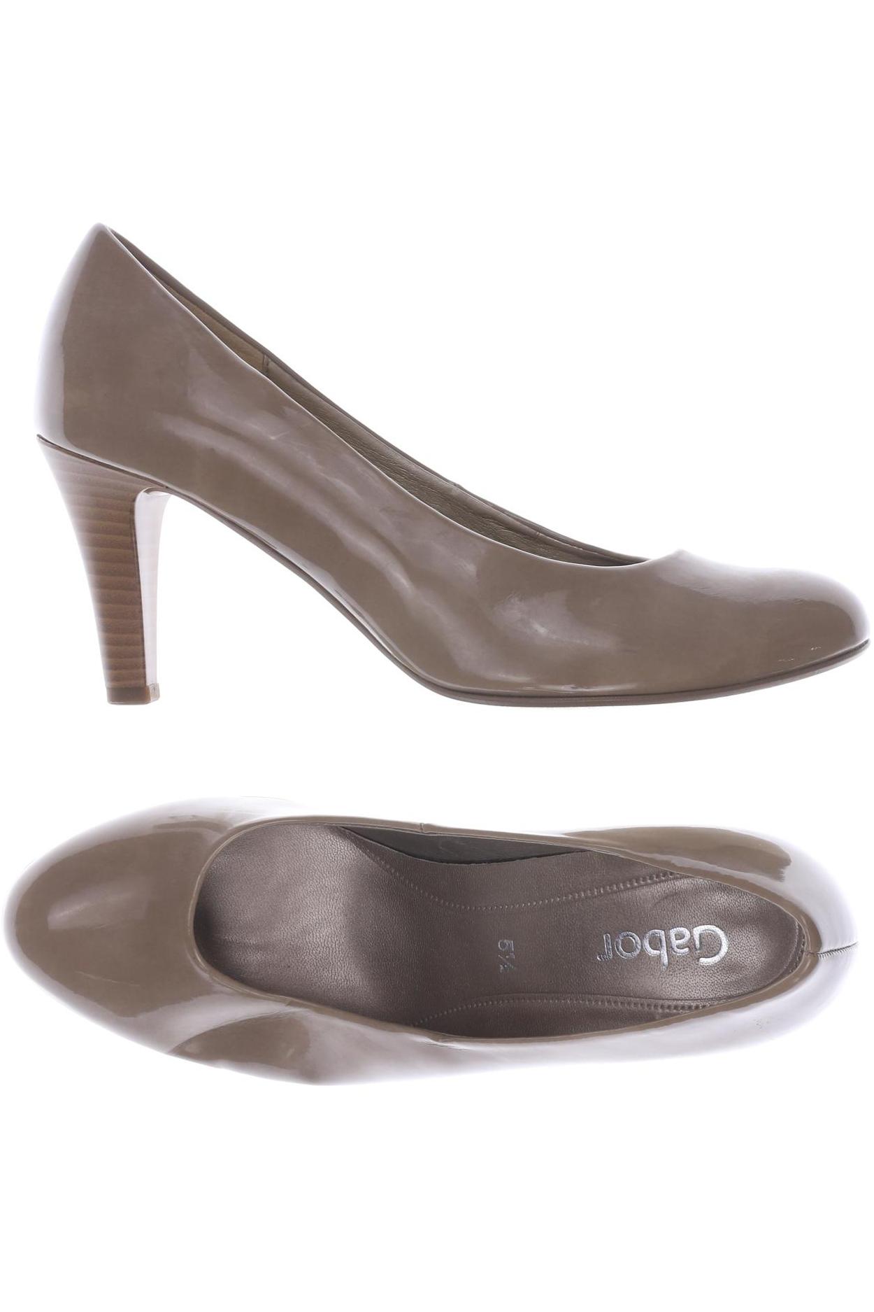 

Gabor Damen Pumps, beige, Gr. 5.5