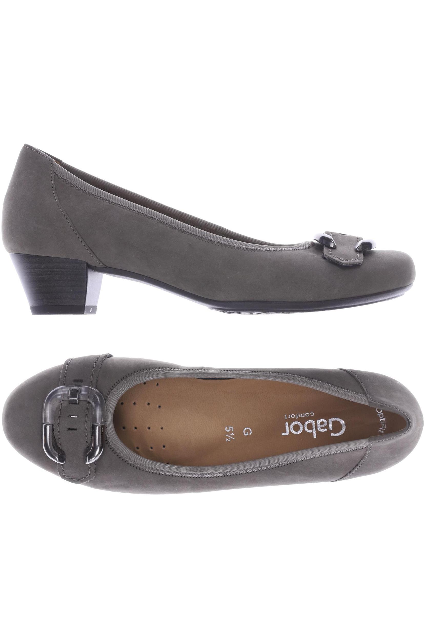

Gabor Damen Pumps, grau, Gr. 5.5