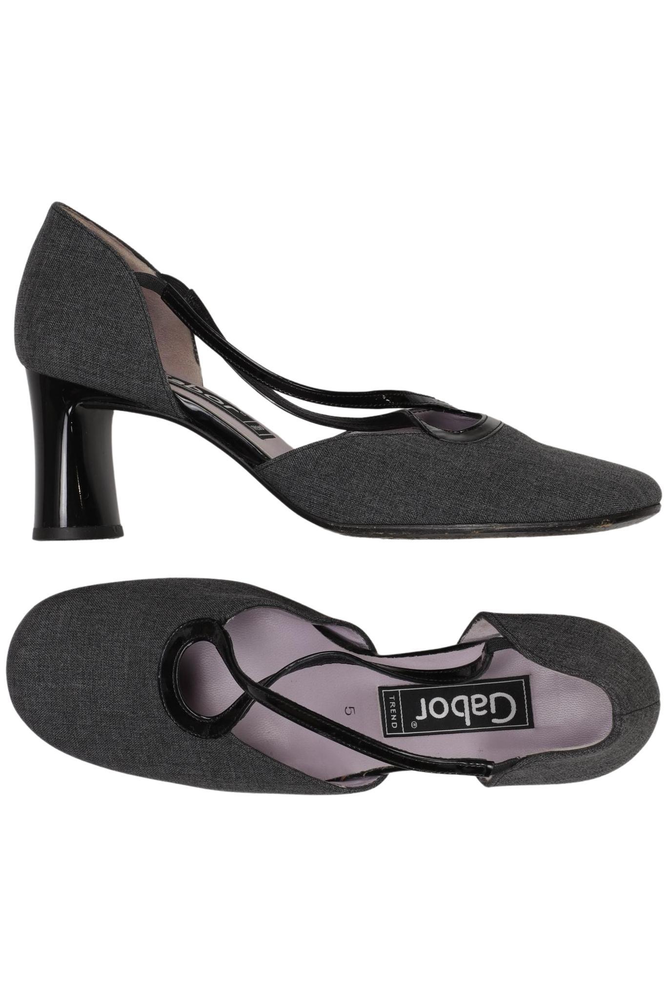 

Gabor Damen Pumps, grau, Gr. 5