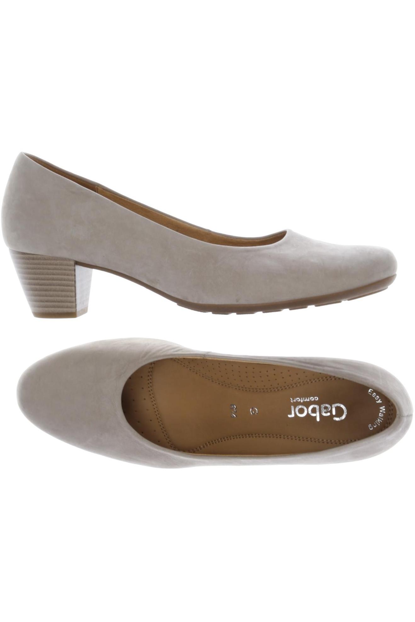 

Gabor Damen Pumps, beige, Gr. 6.5