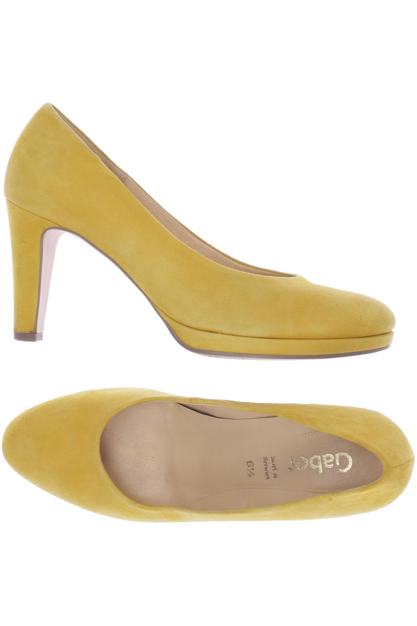 

Gabor Damen Pumps, gelb, Gr. 6.5