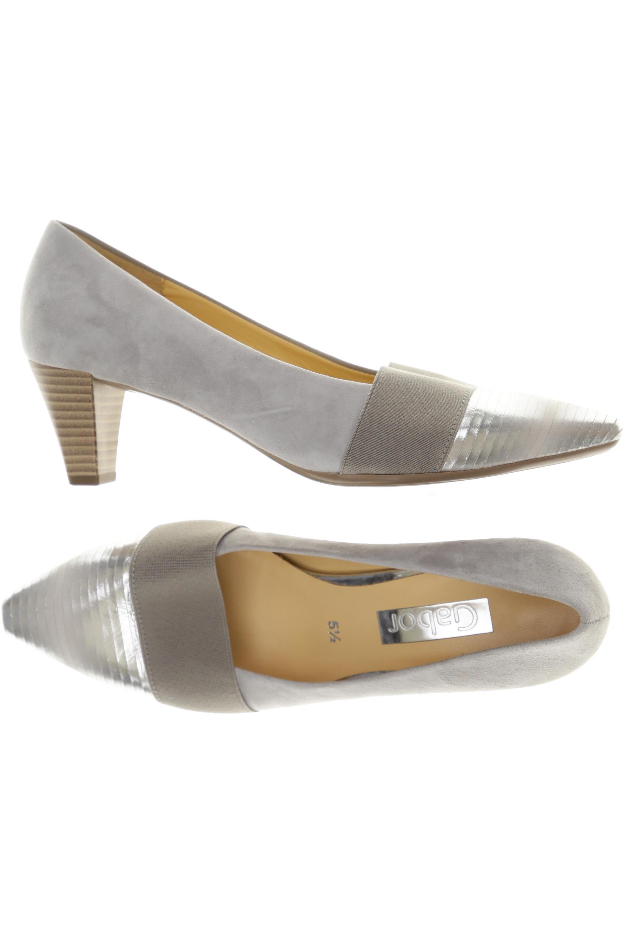 

Gabor Damen Pumps, grau, Gr. 5.5