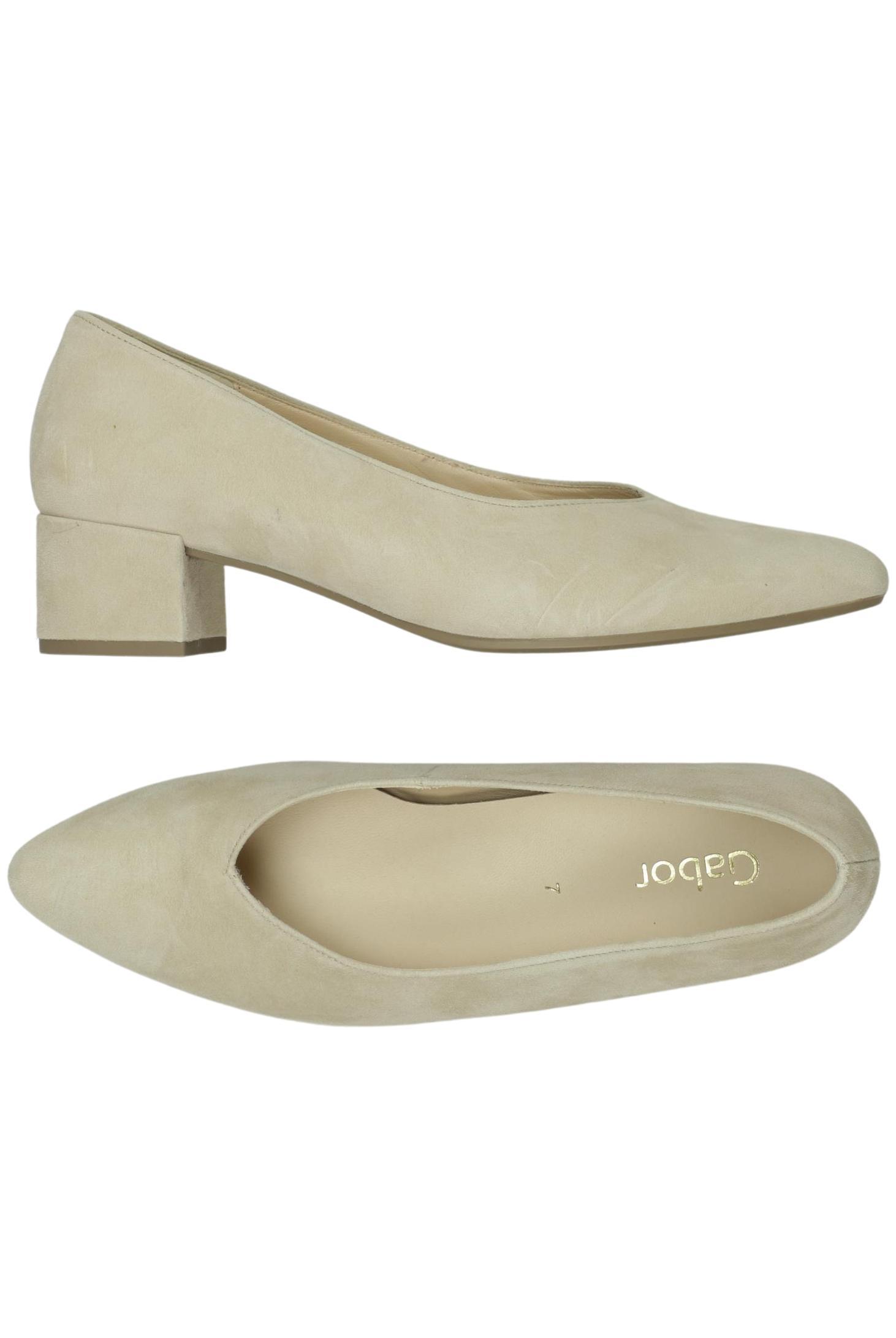 

Gabor Damen Pumps, beige, Gr. 7