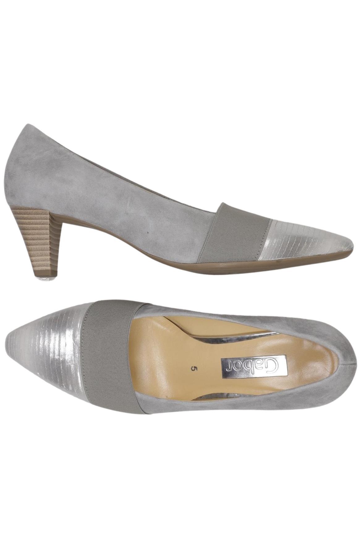 

Gabor Damen Pumps, grau, Gr. 5