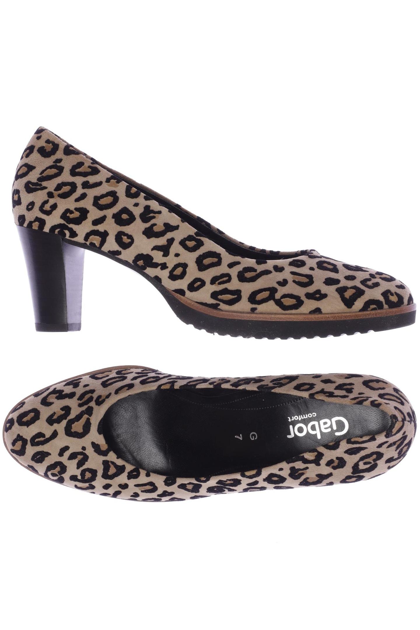 

Gabor Damen Pumps, beige, Gr. 7