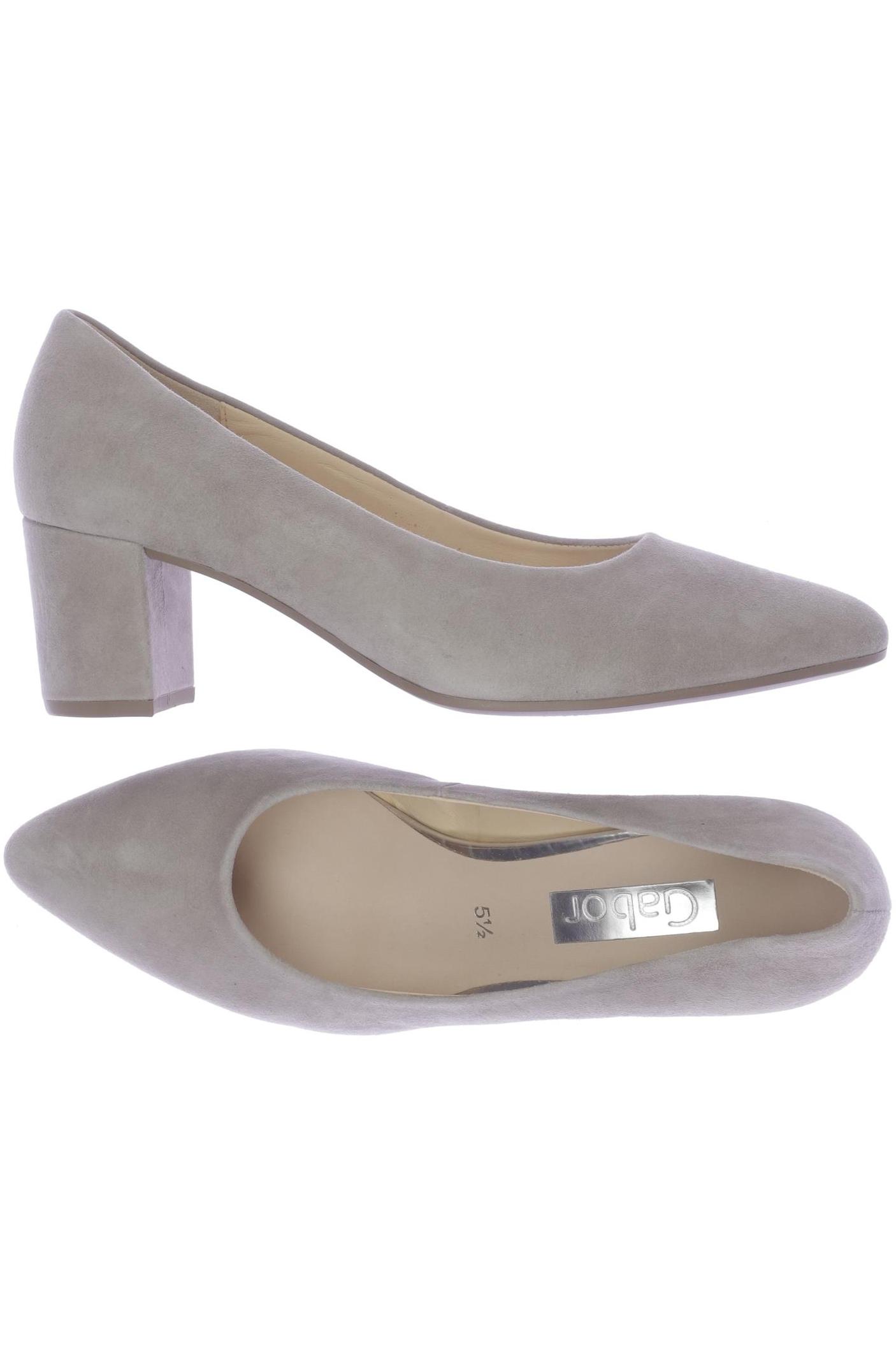 

Gabor Damen Pumps, grau, Gr. 5.5