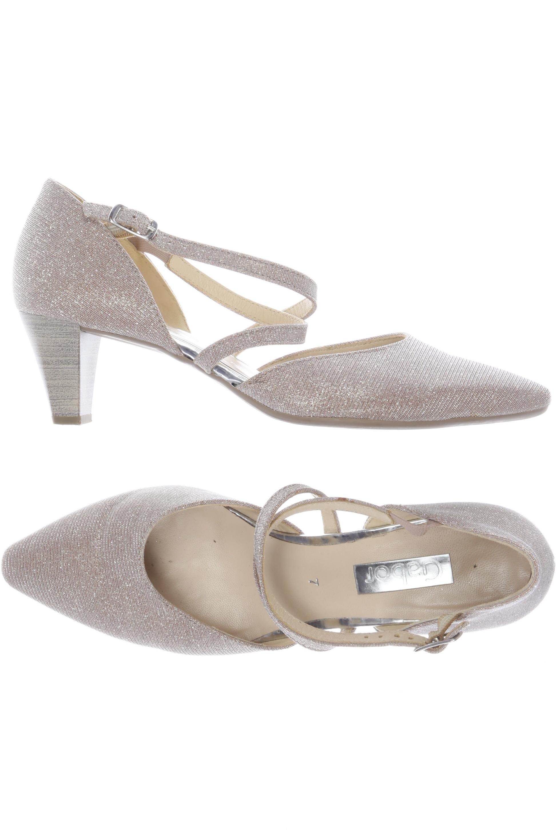 

Gabor Damen Pumps, beige, Gr. 7