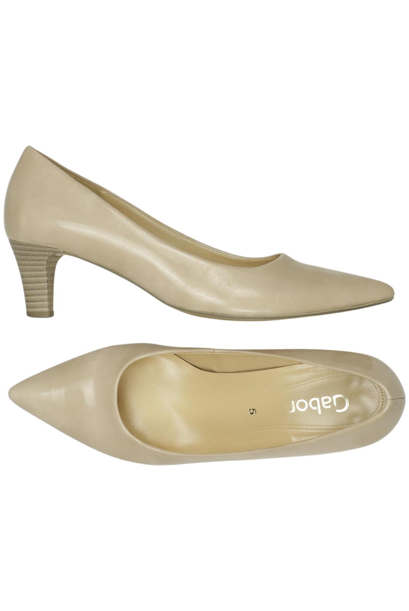 

Gabor Damen Pumps, beige, Gr. 5