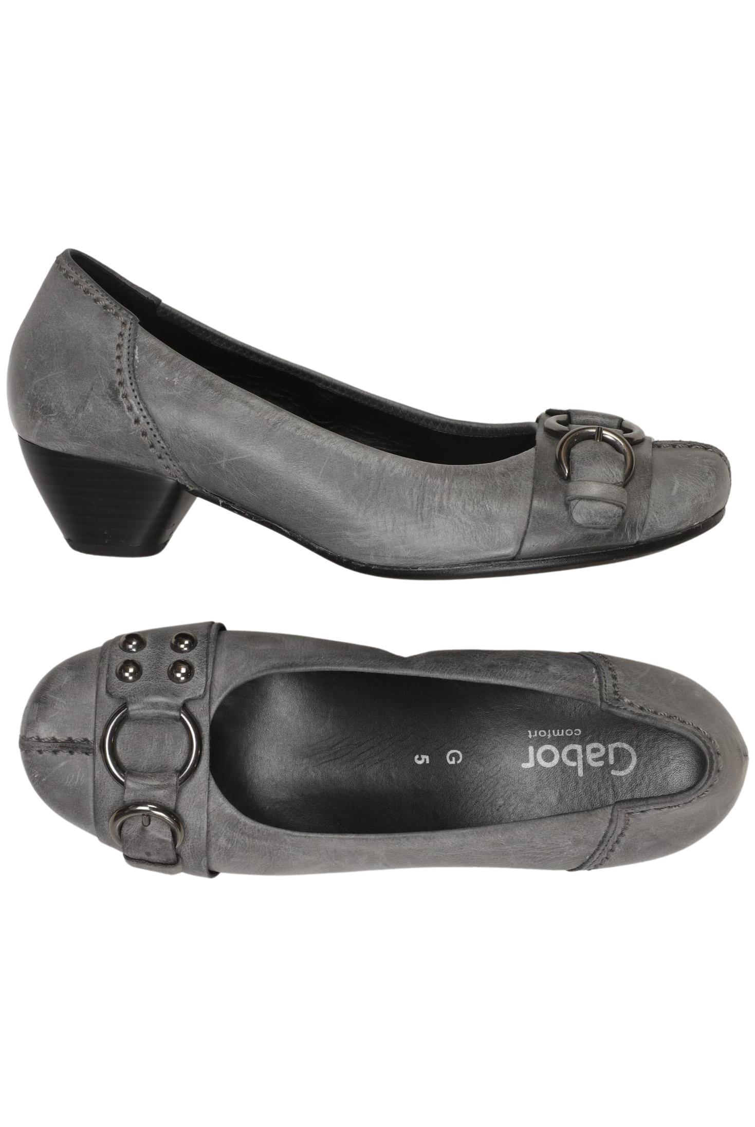 

Gabor Damen Pumps, grau, Gr. 5