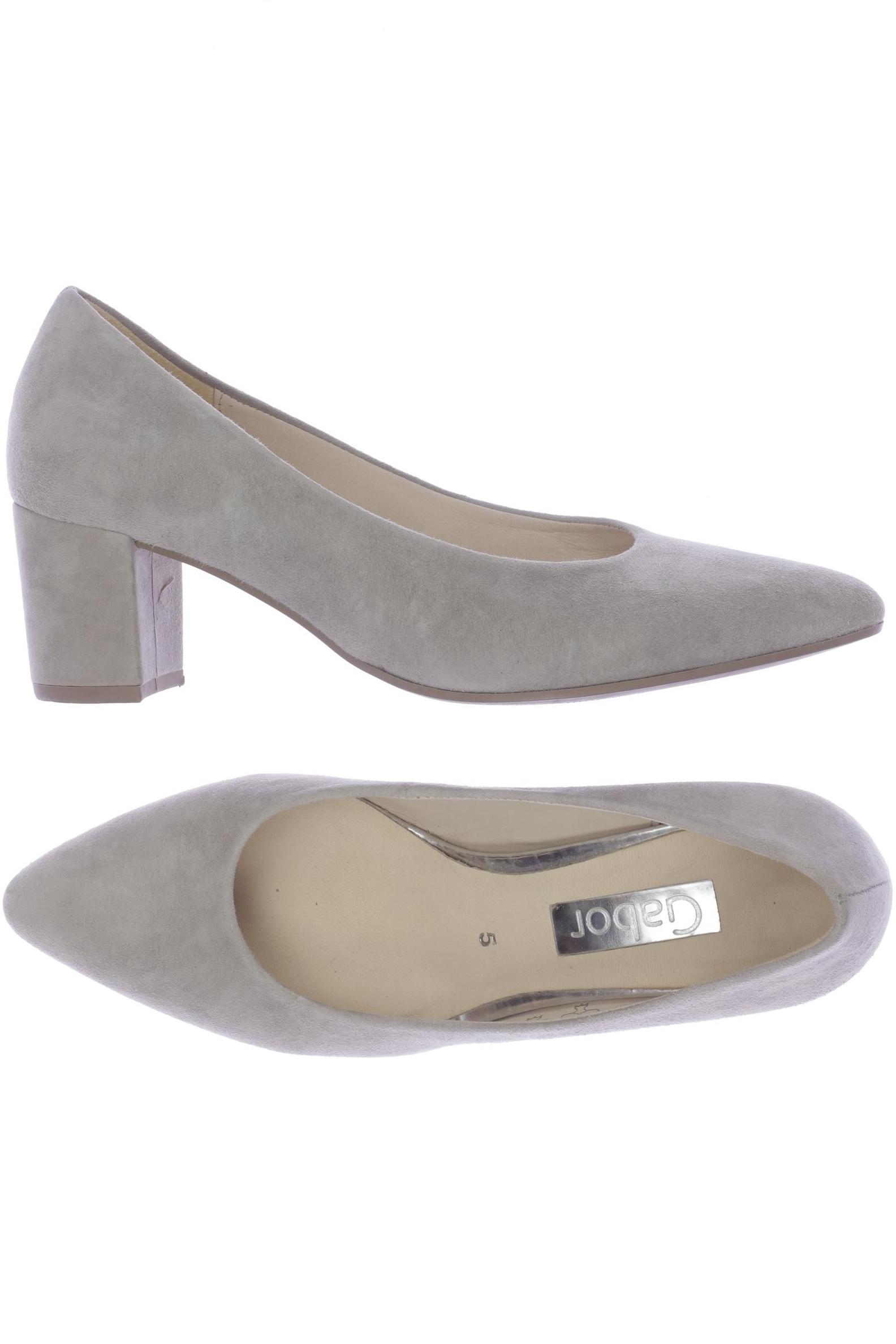 

Gabor Damen Pumps, grau, Gr. 5