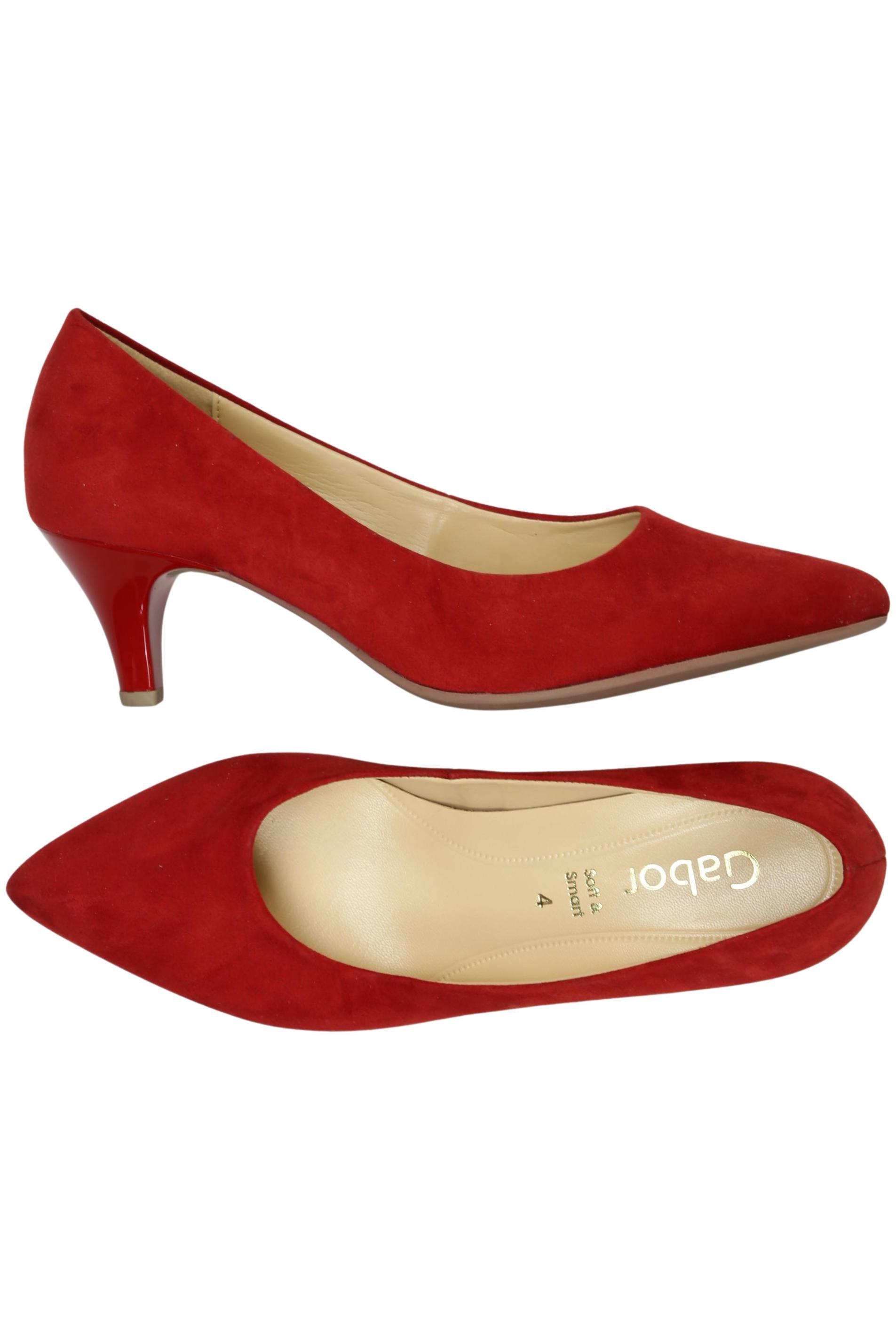 

Gabor Damen Pumps, rot, Gr. 4