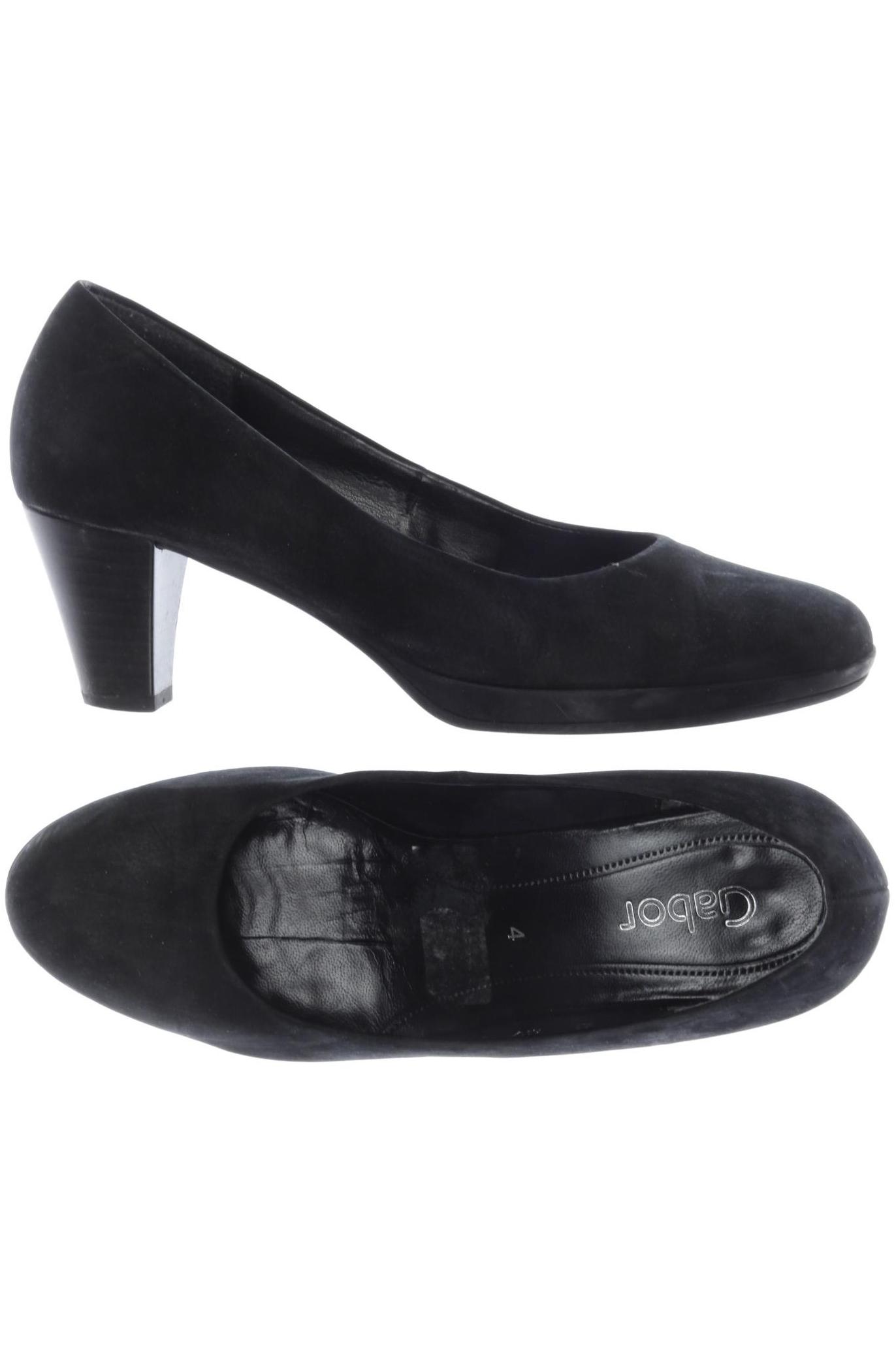

Gabor Damen Pumps, schwarz, Gr. 4
