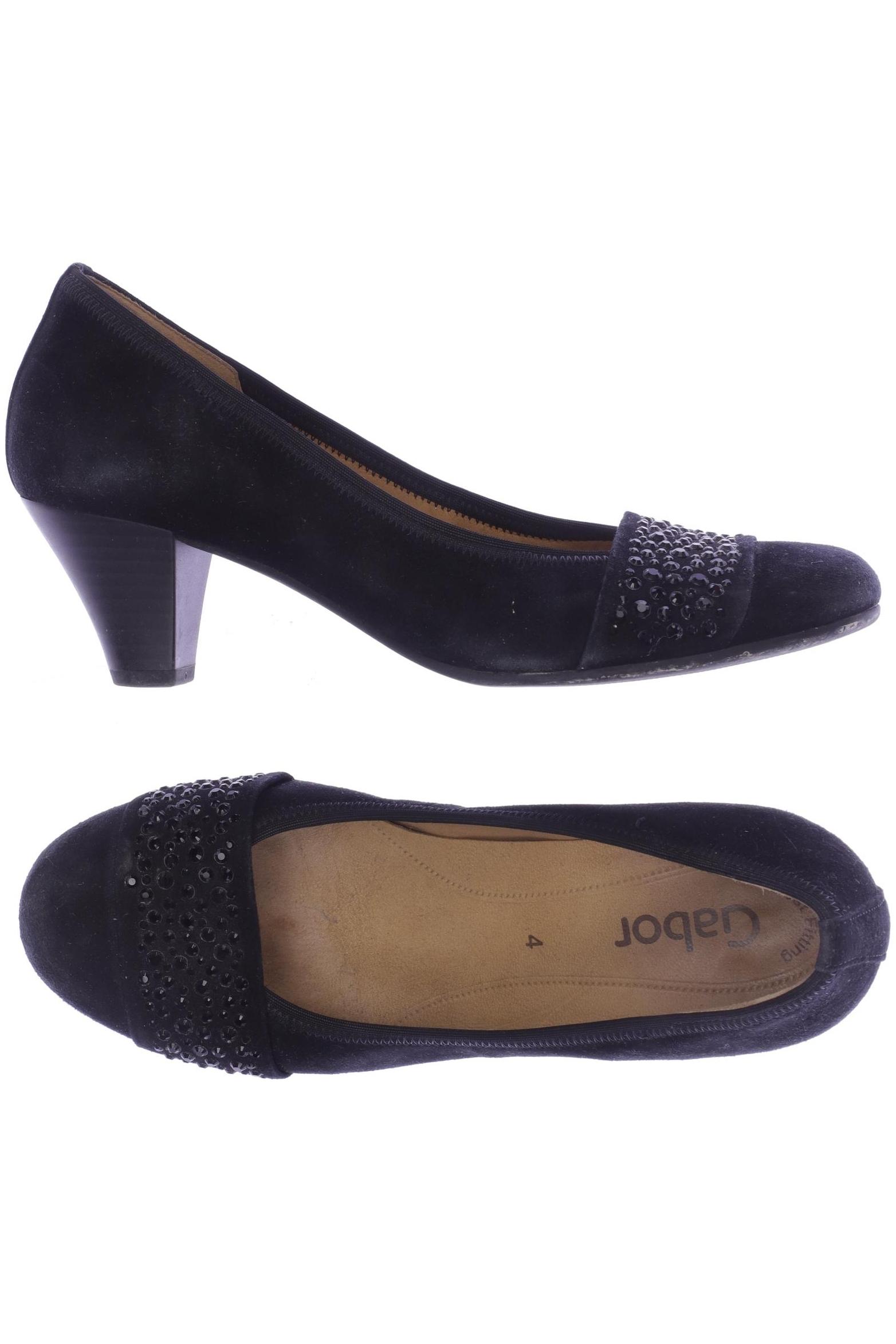 

Gabor Damen Pumps, schwarz, Gr. 4