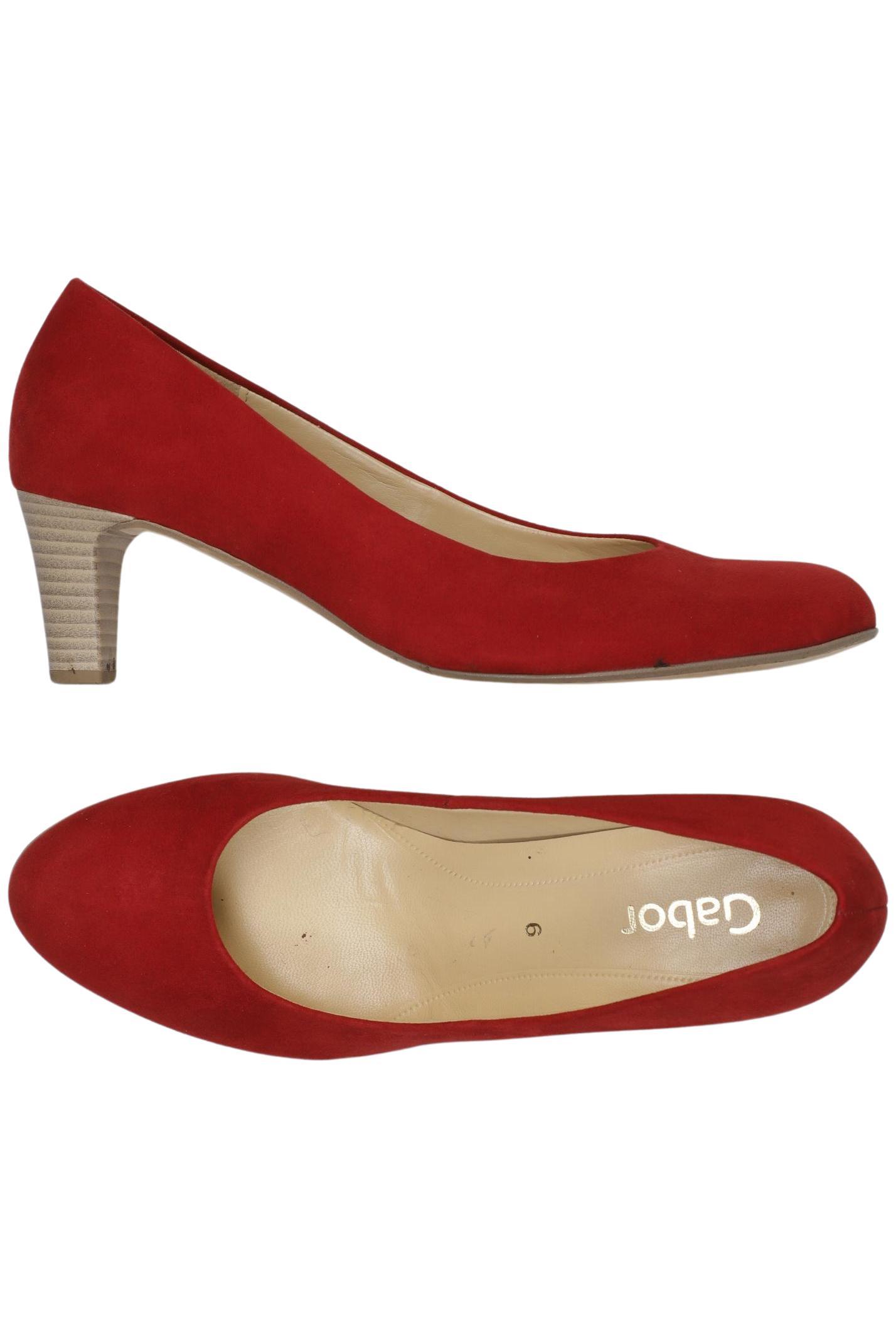 

Gabor Damen Pumps, rot, Gr. 6