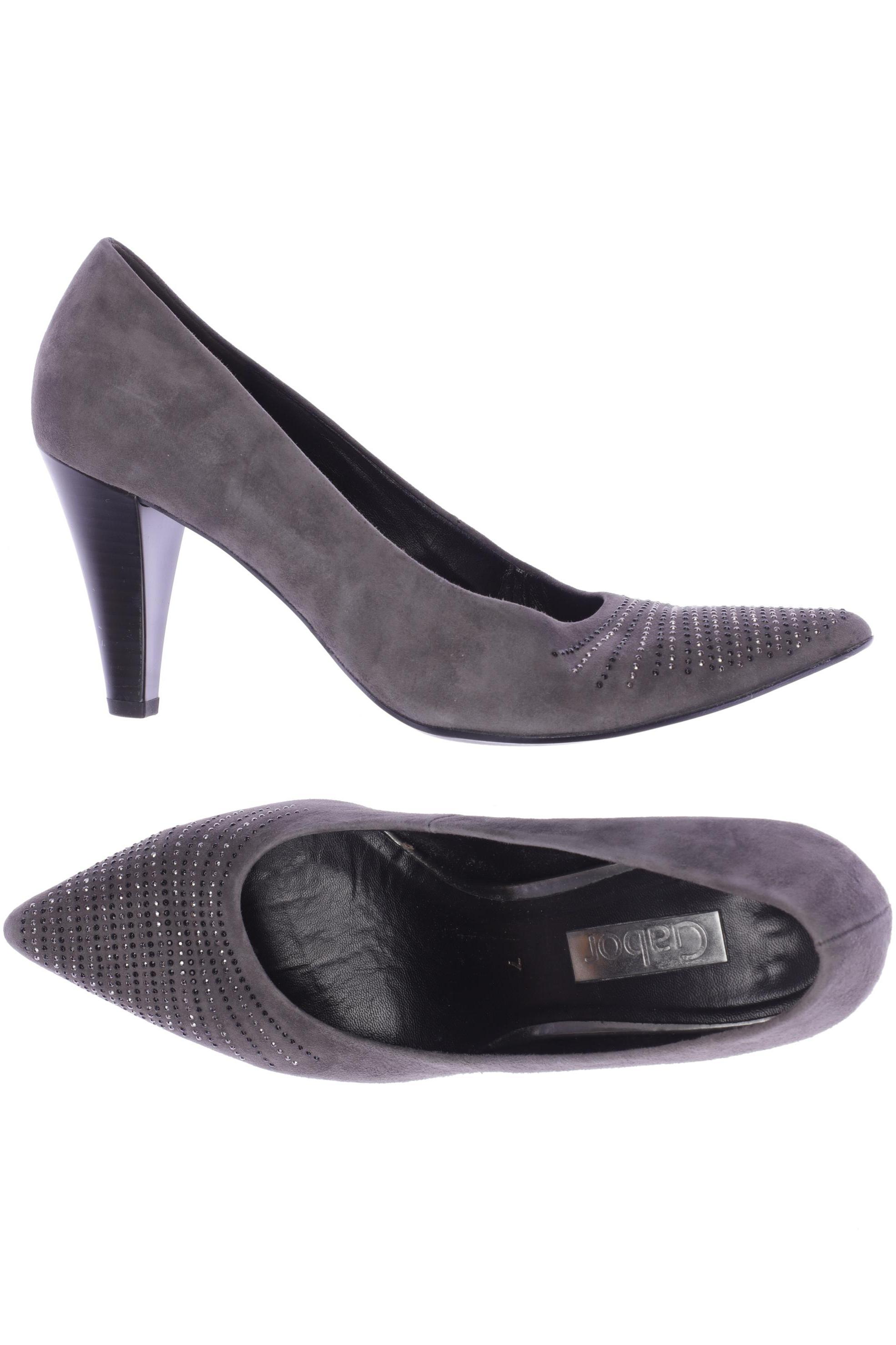 

Gabor Damen Pumps, grau, Gr. 7