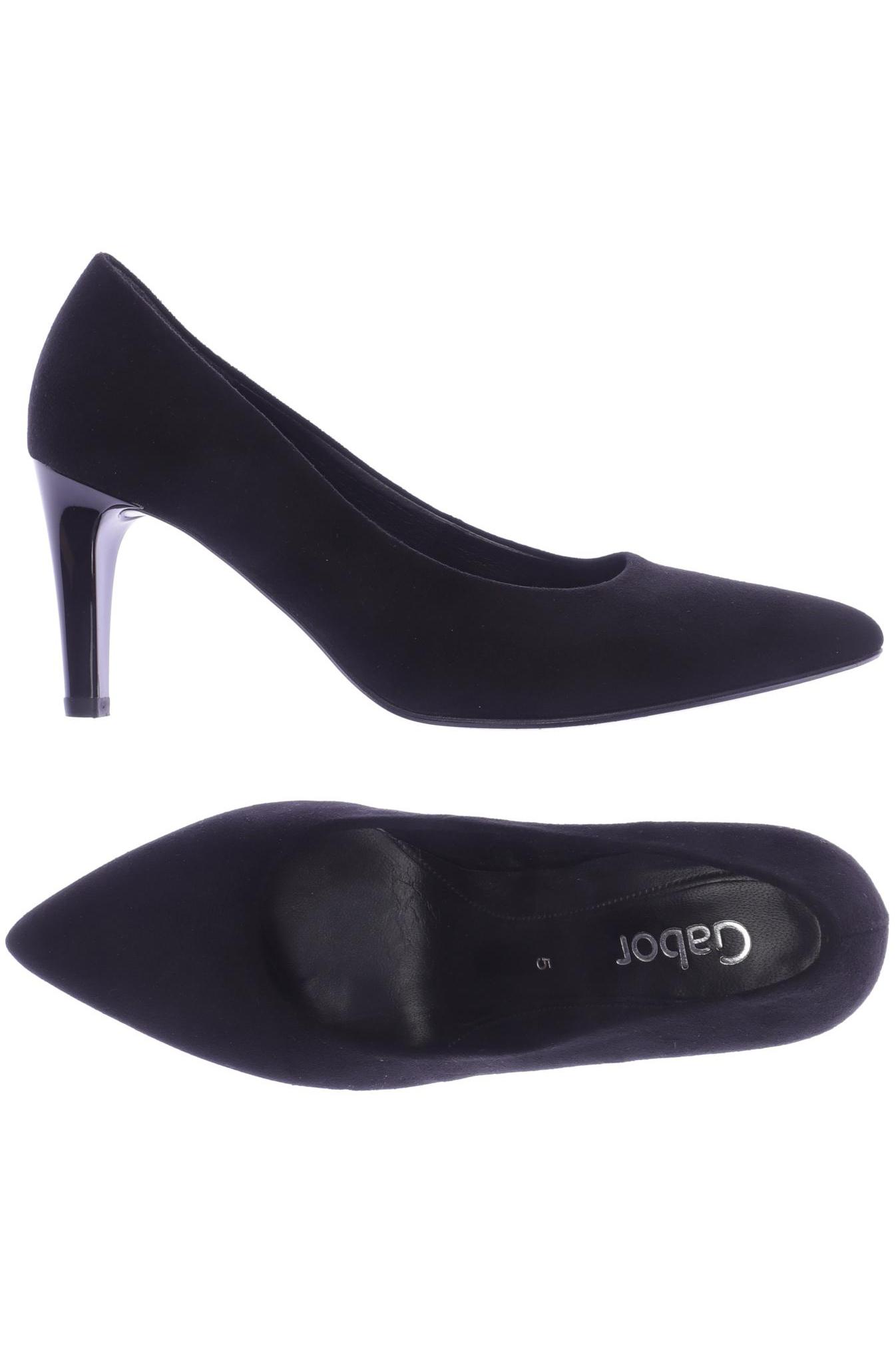 

Gabor Damen Pumps, schwarz, Gr. 5