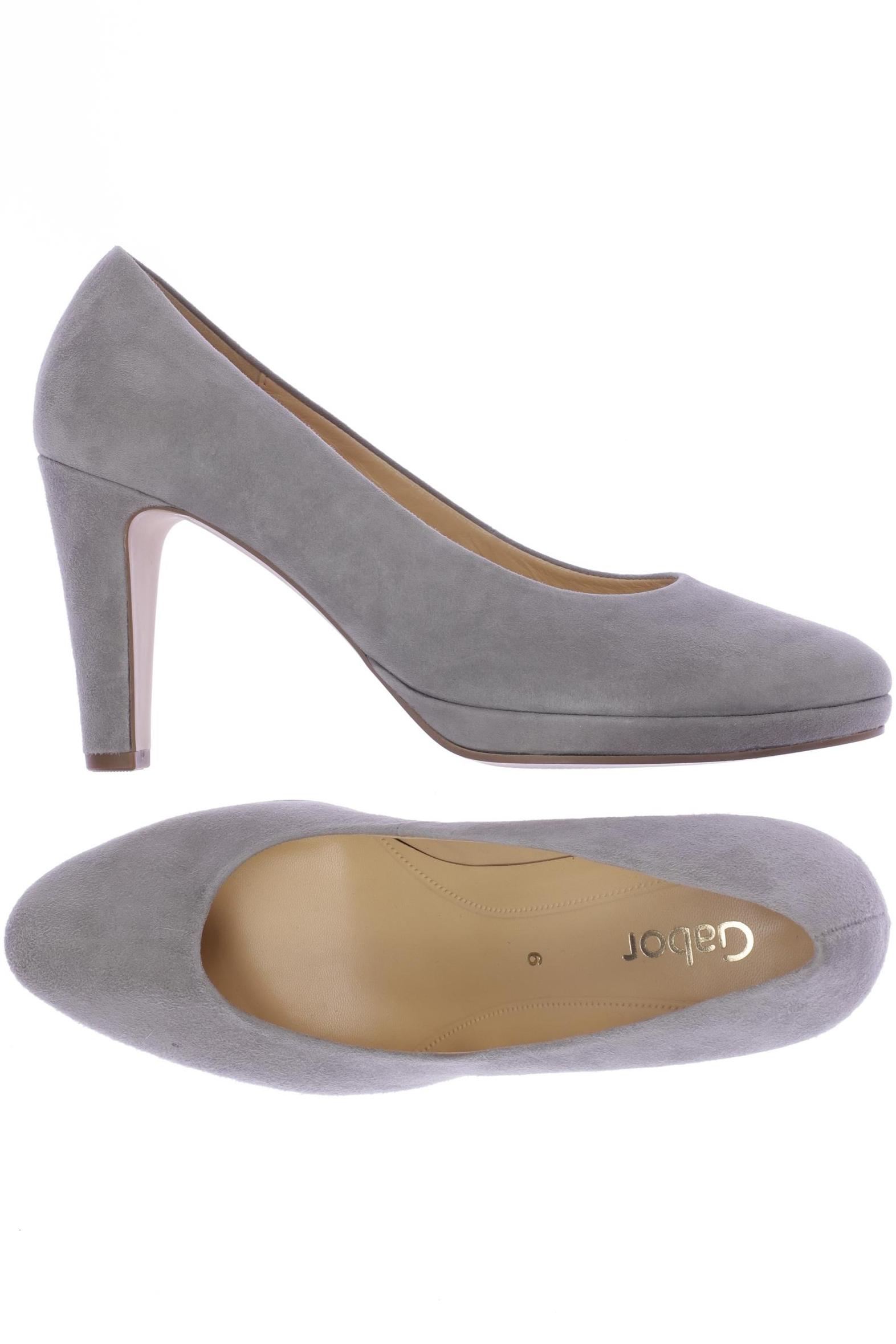 

Gabor Damen Pumps, grau, Gr. 6