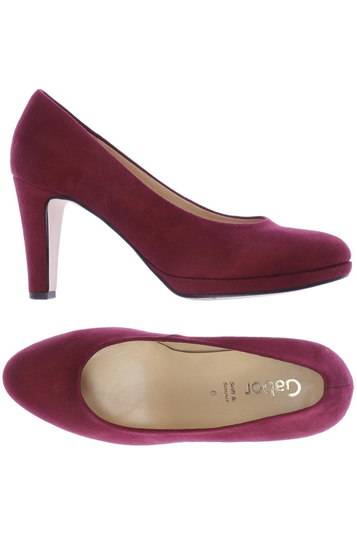 

Gabor Damen Pumps, bordeaux, Gr. 6