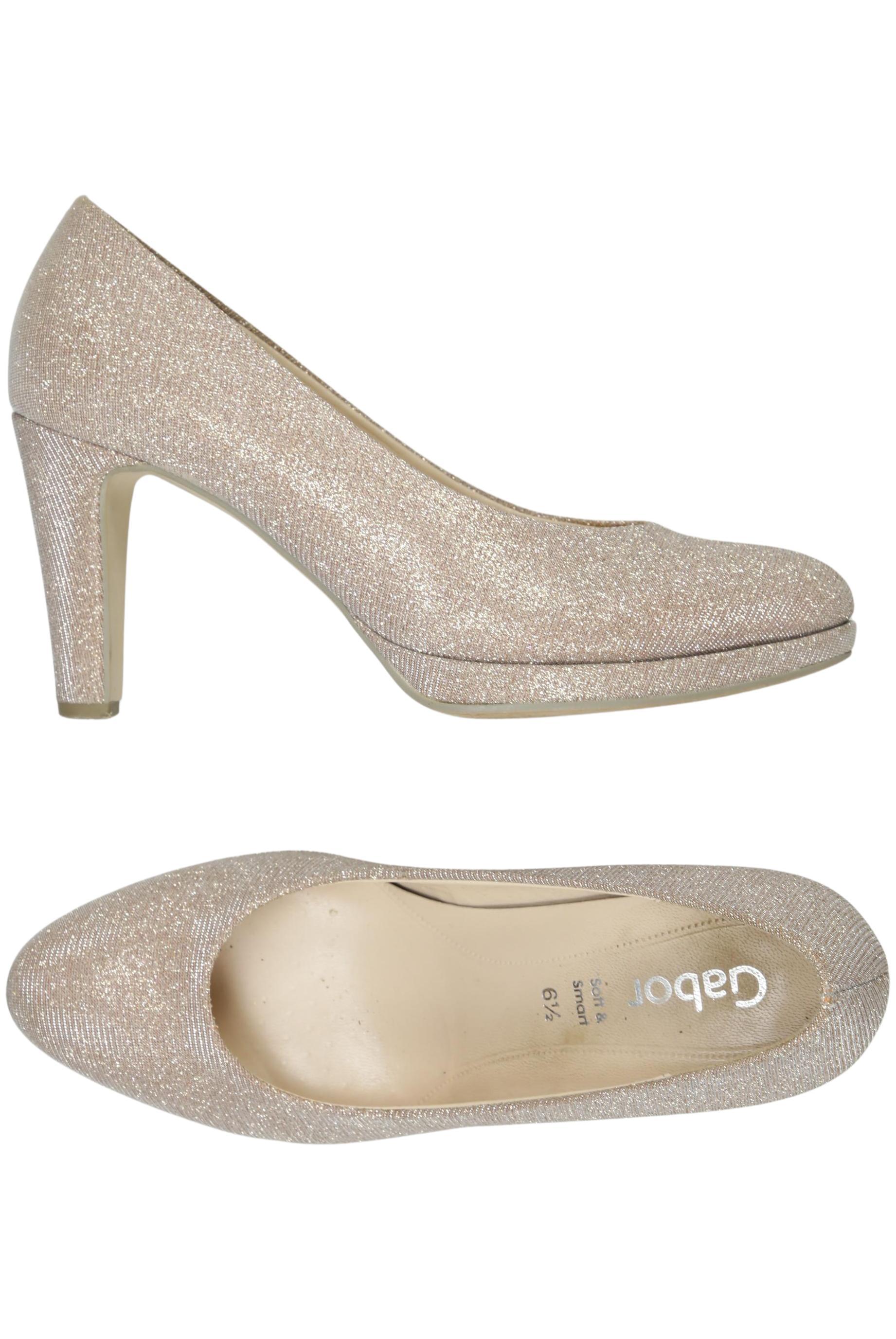 

Gabor Damen Pumps, gold, Gr. 6.5