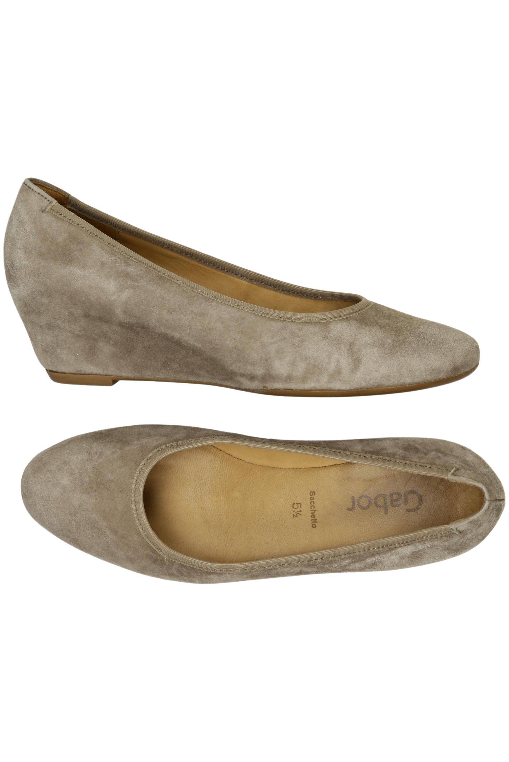 

Gabor Damen Pumps, beige, Gr. 5.5
